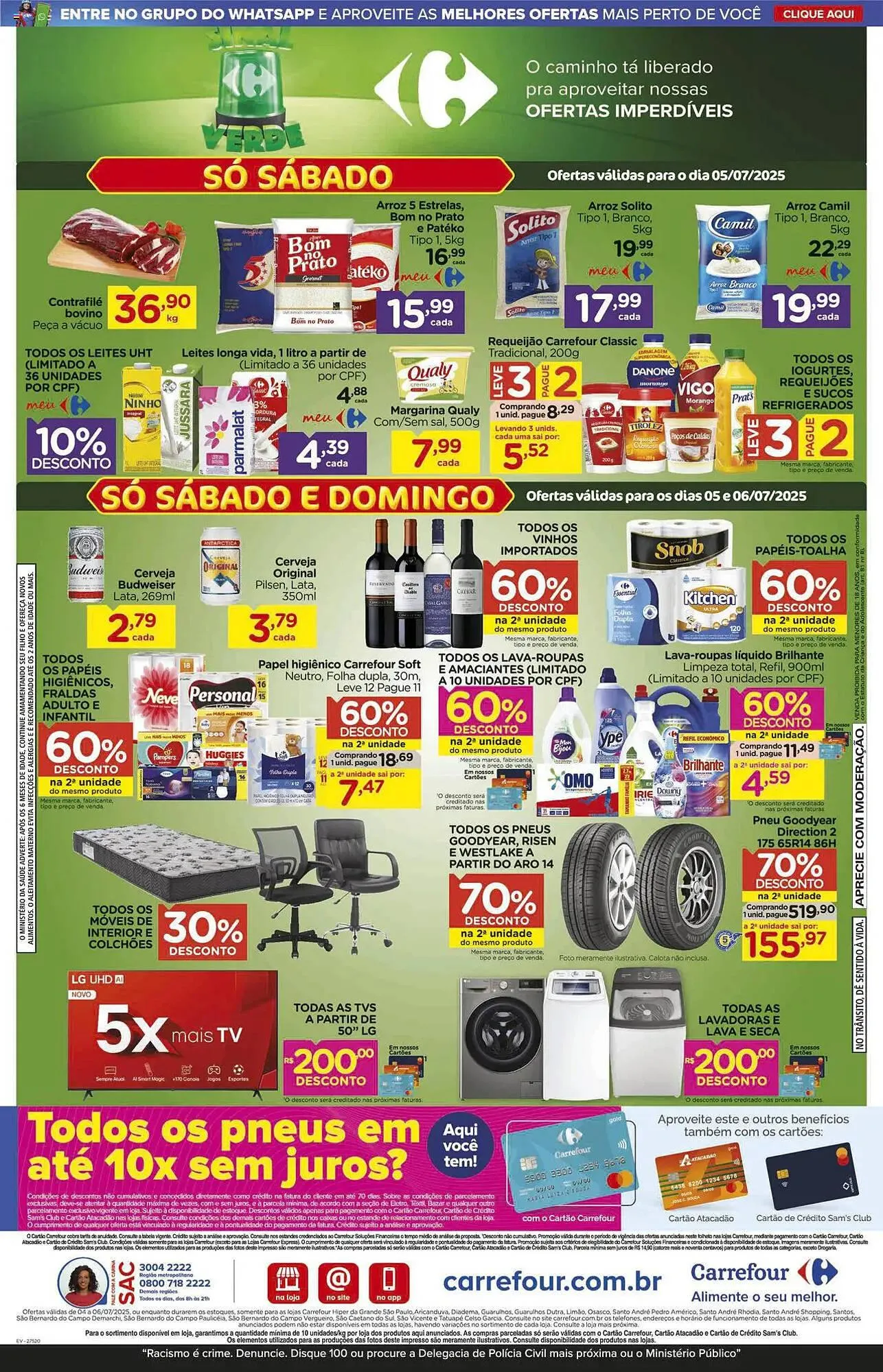 Encarte de Catálogo Carrefour 4 de julho até 10 de julho 2025 - Pagina 2