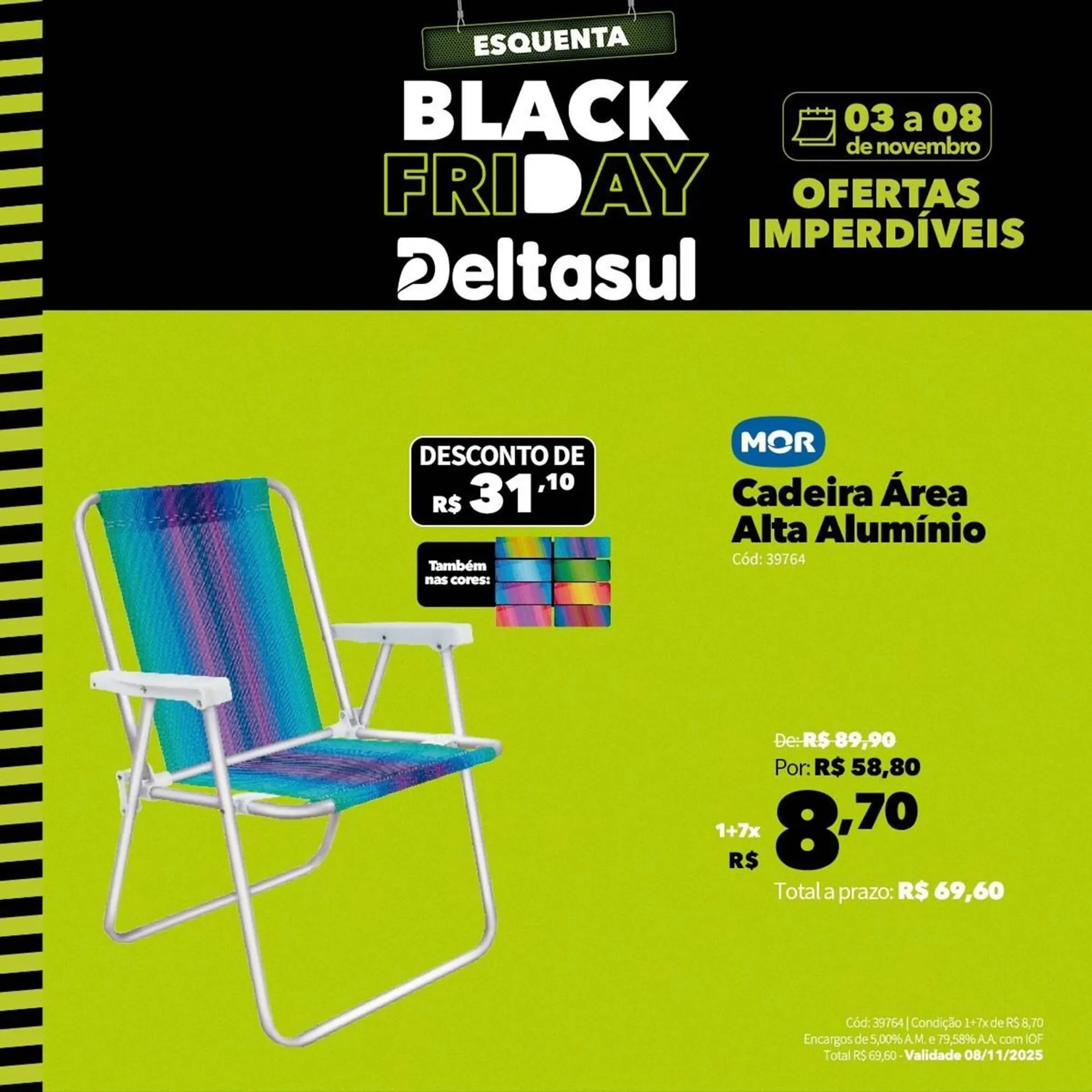 Encarte de Folheto Deltasul 3 de novembro até 8 de novembro 2025 - Pagina 1