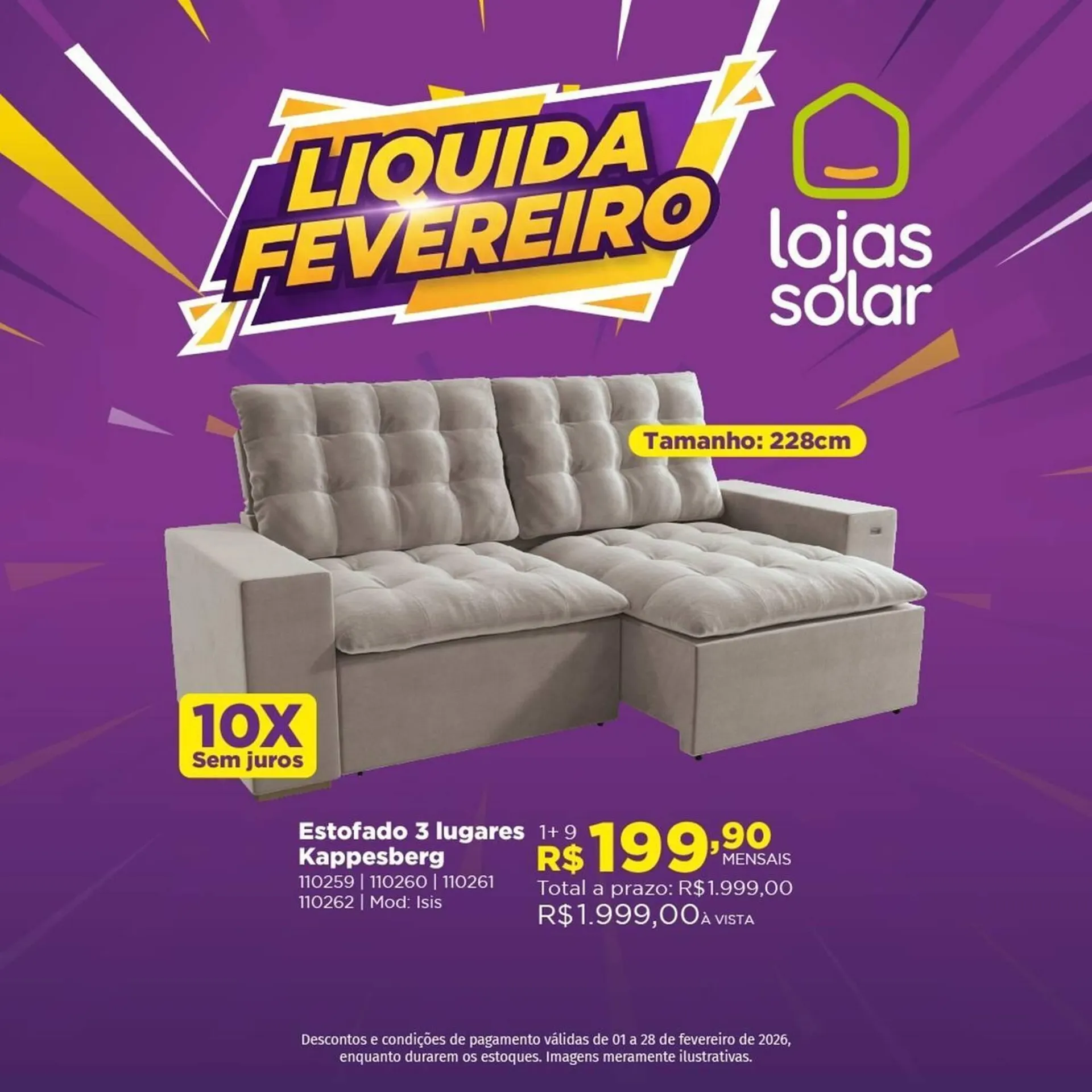 Encarte de Catálogo Lojas Solar 1 de fevereiro até 28 de fevereiro 2026 - Pagina 4