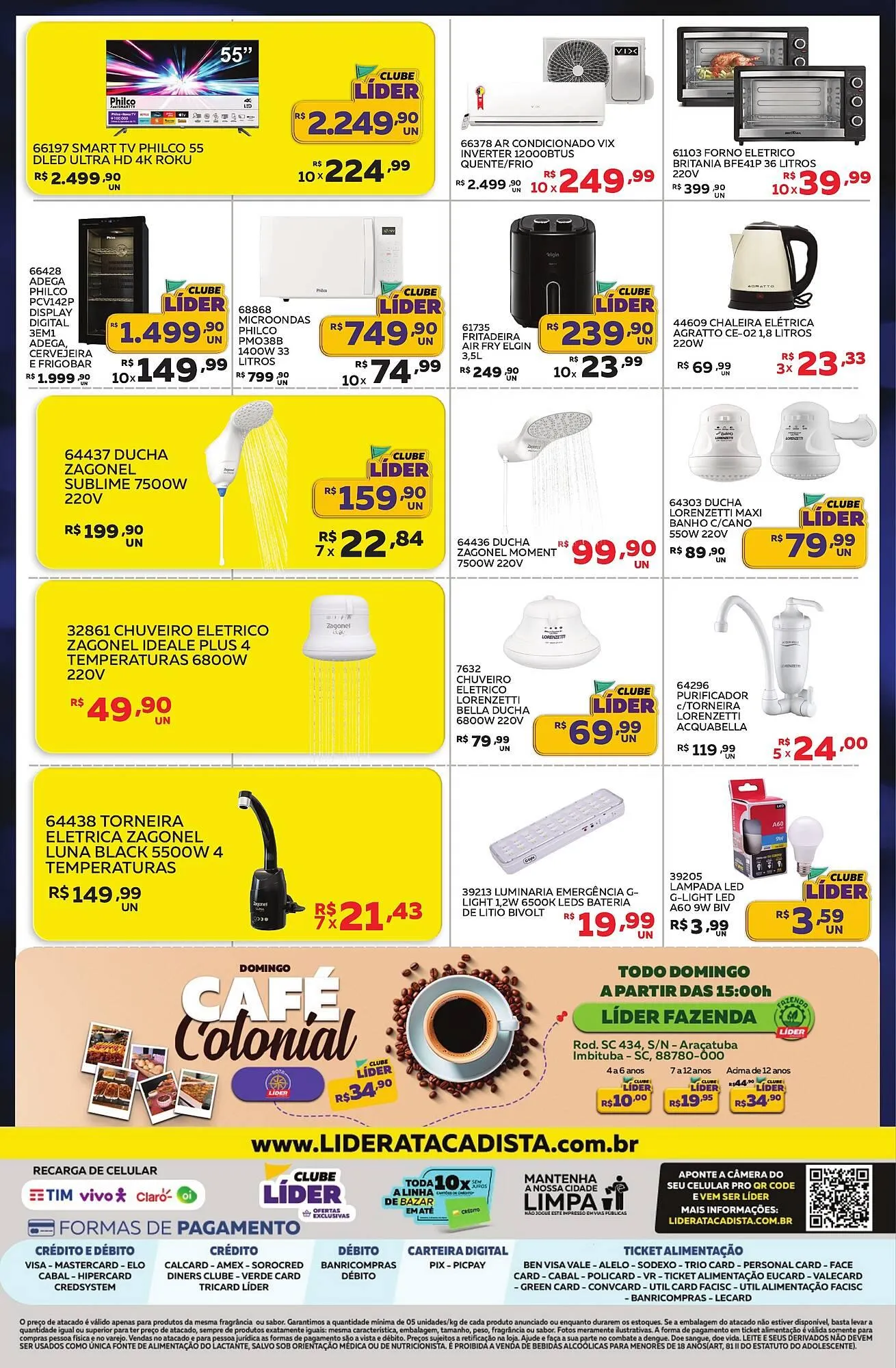 Encarte de Catálogo Lider Atacadista 14 de abril até 23 de abril 2025 - Pagina 4