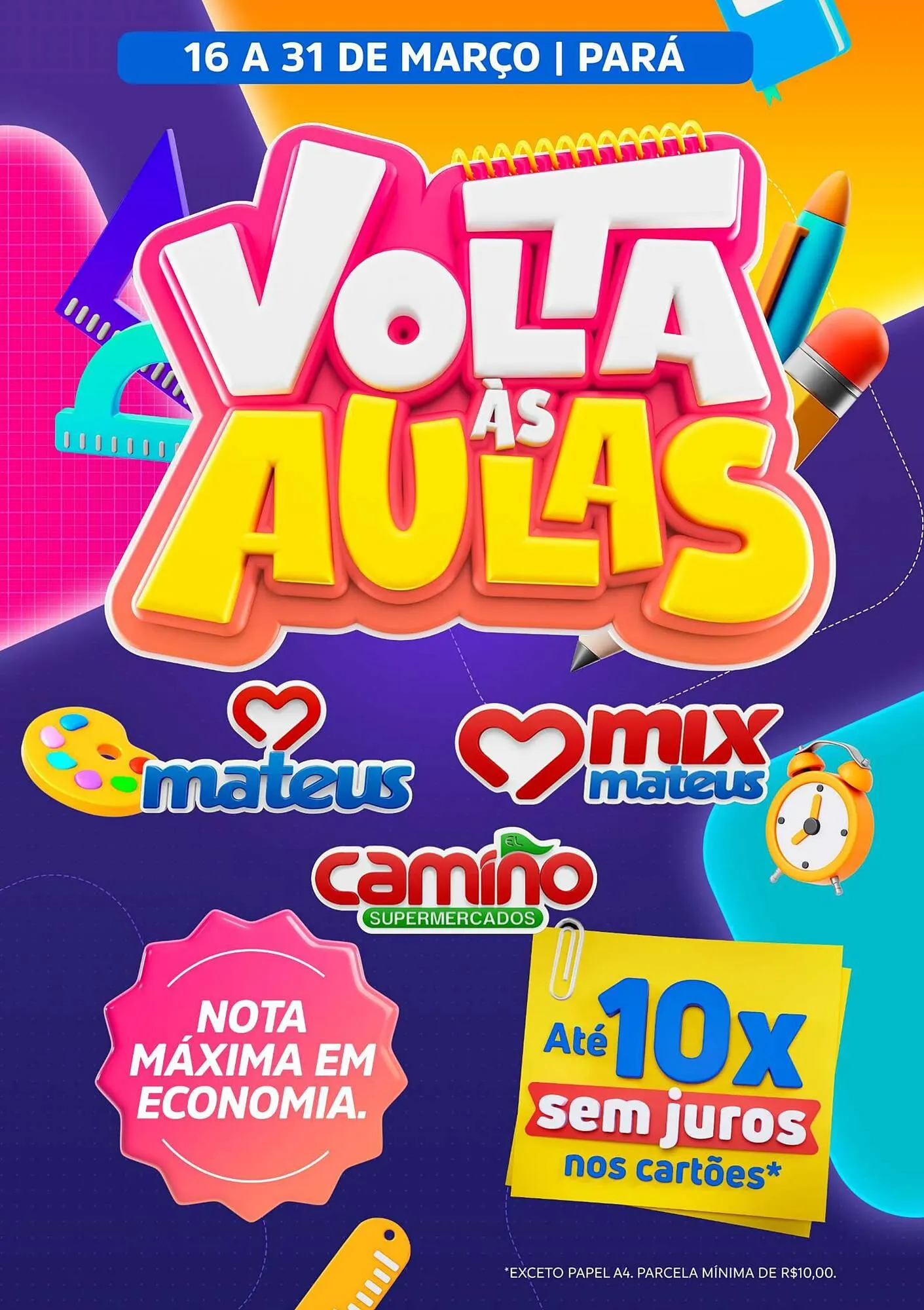 Encarte de Catálogo Camiño supermercados 16 de março até 31 de março 2026 - Pagina 1