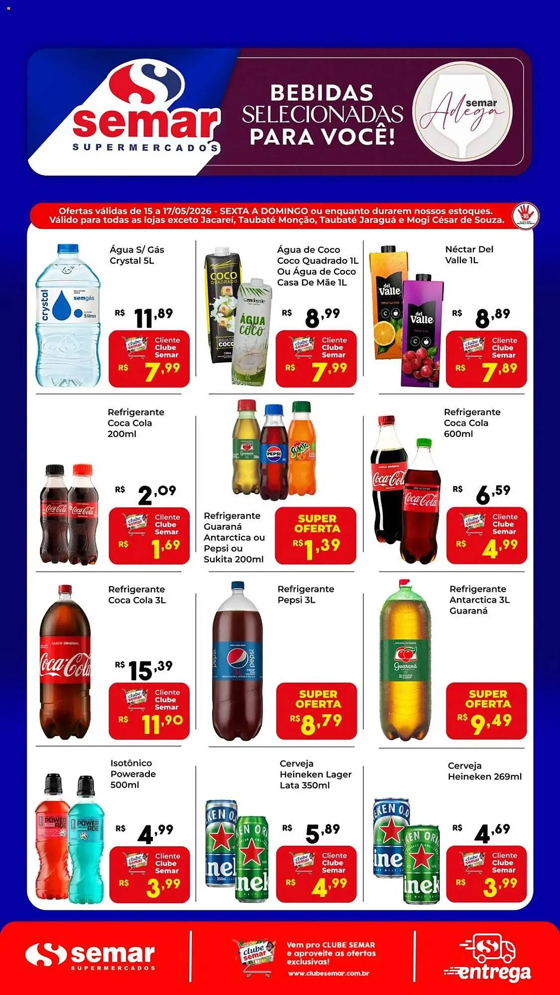 Encarte de Folheto Semar Supermercado 15 de maio até 18 de maio 2026 - Pagina 2