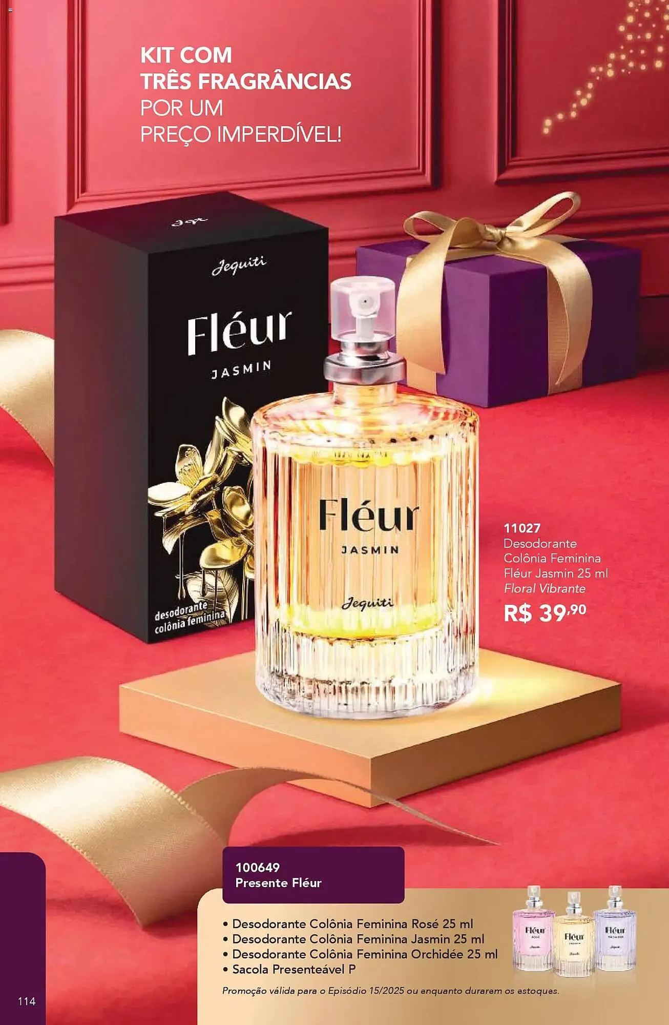 Encarte de Catálogo Jequiti 24 de outubro até 13 de novembro 2025 - Pagina 114