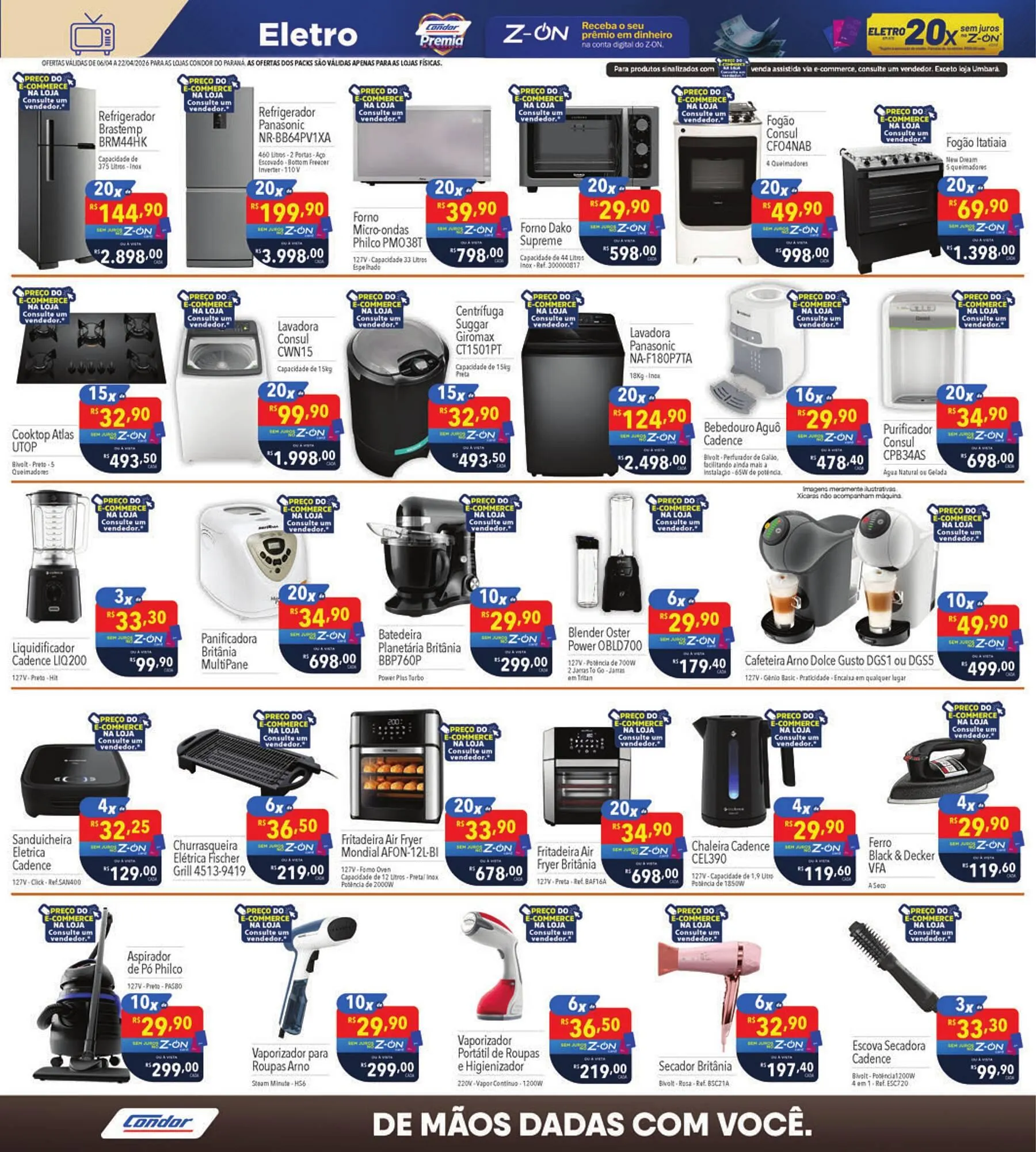 Encarte de Catálogo Supermercados Condor 6 de abril até 22 de abril 2026 - Pagina 31