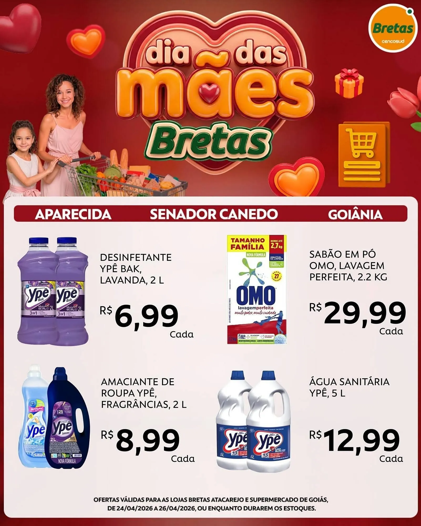 Encarte de Catálogo Supermercados Bretas 24 de abril até 26 de abril 2026 - Pagina 5