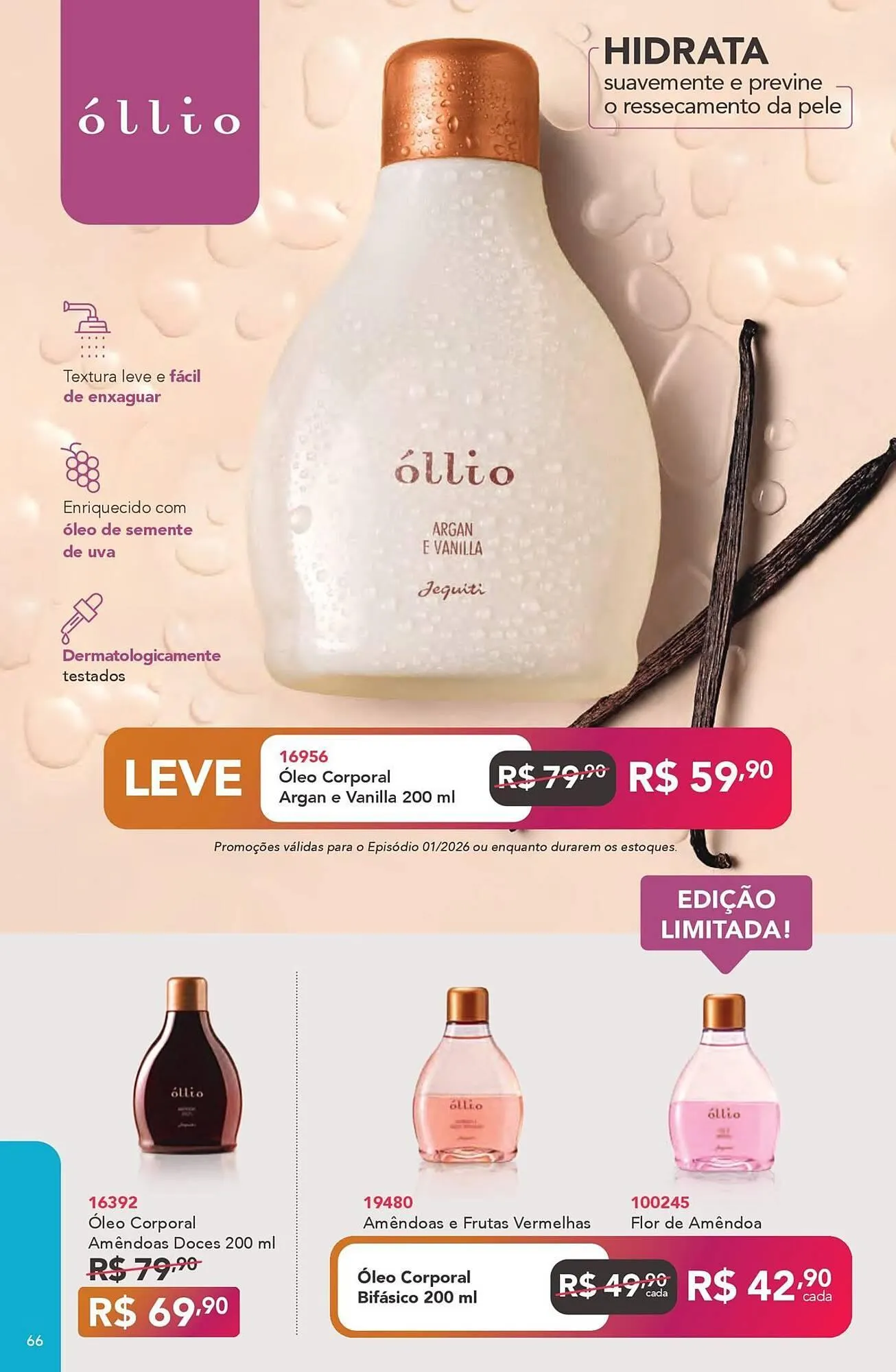 Encarte de Catálogo Jequiti 30 de dezembro até 1 de janeiro 2026 - Pagina 66