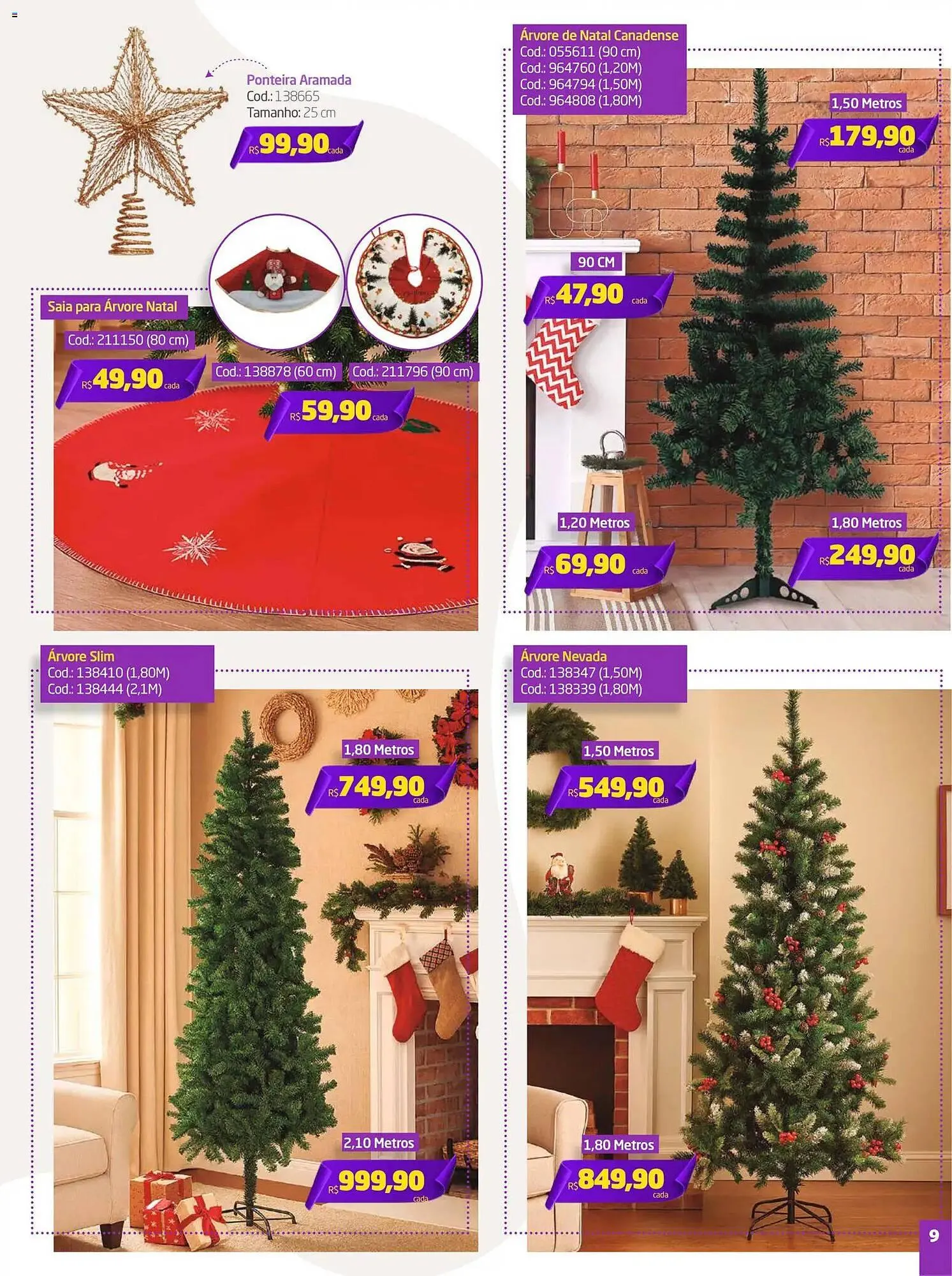 Encarte de Catálogo Preçolândia 7 de novembro até 31 de dezembro 2025 - Pagina 9