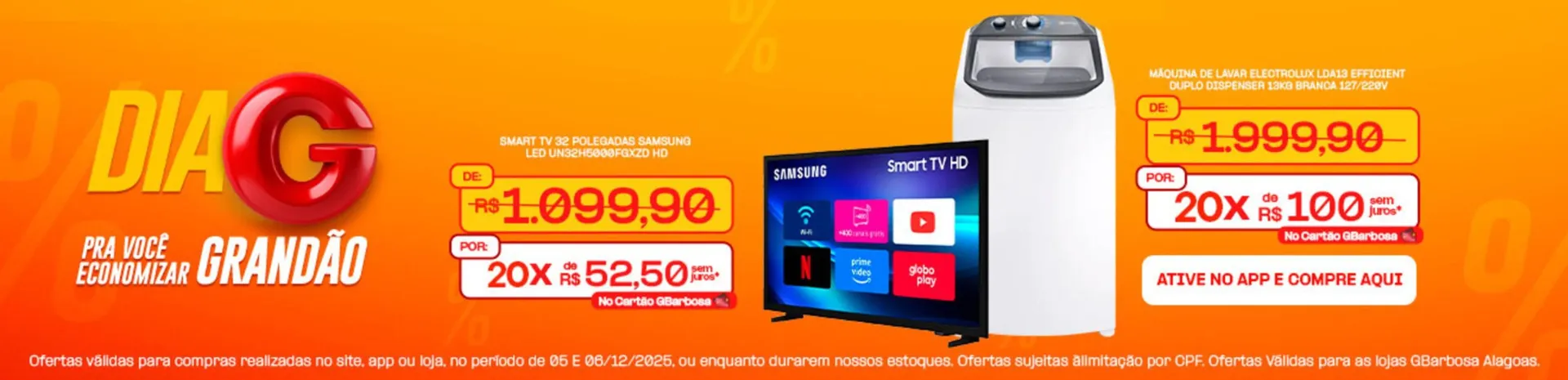 Encarte de Encarte GBarbosa 5 de dezembro até 6 de dezembro 2025 - Pagina 1