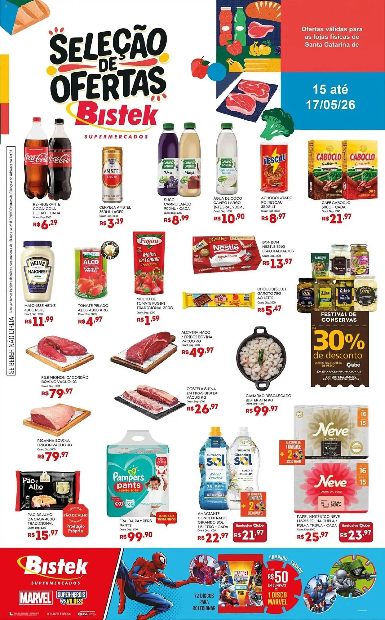 Encarte Bistek Supermercados - 1