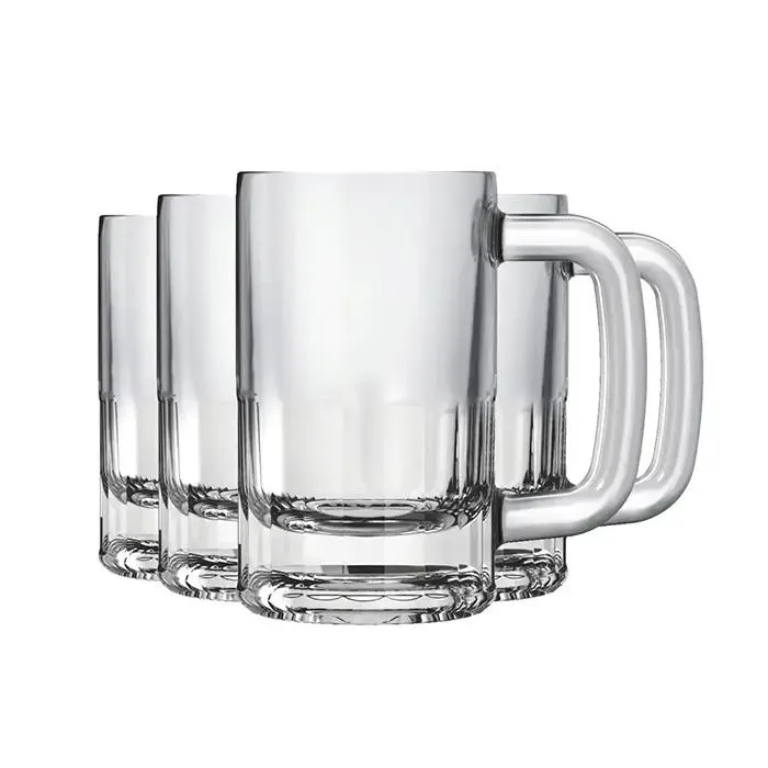 Jogo de Canecas para Cerveja Mexicana Nadir 355ml 4 peças