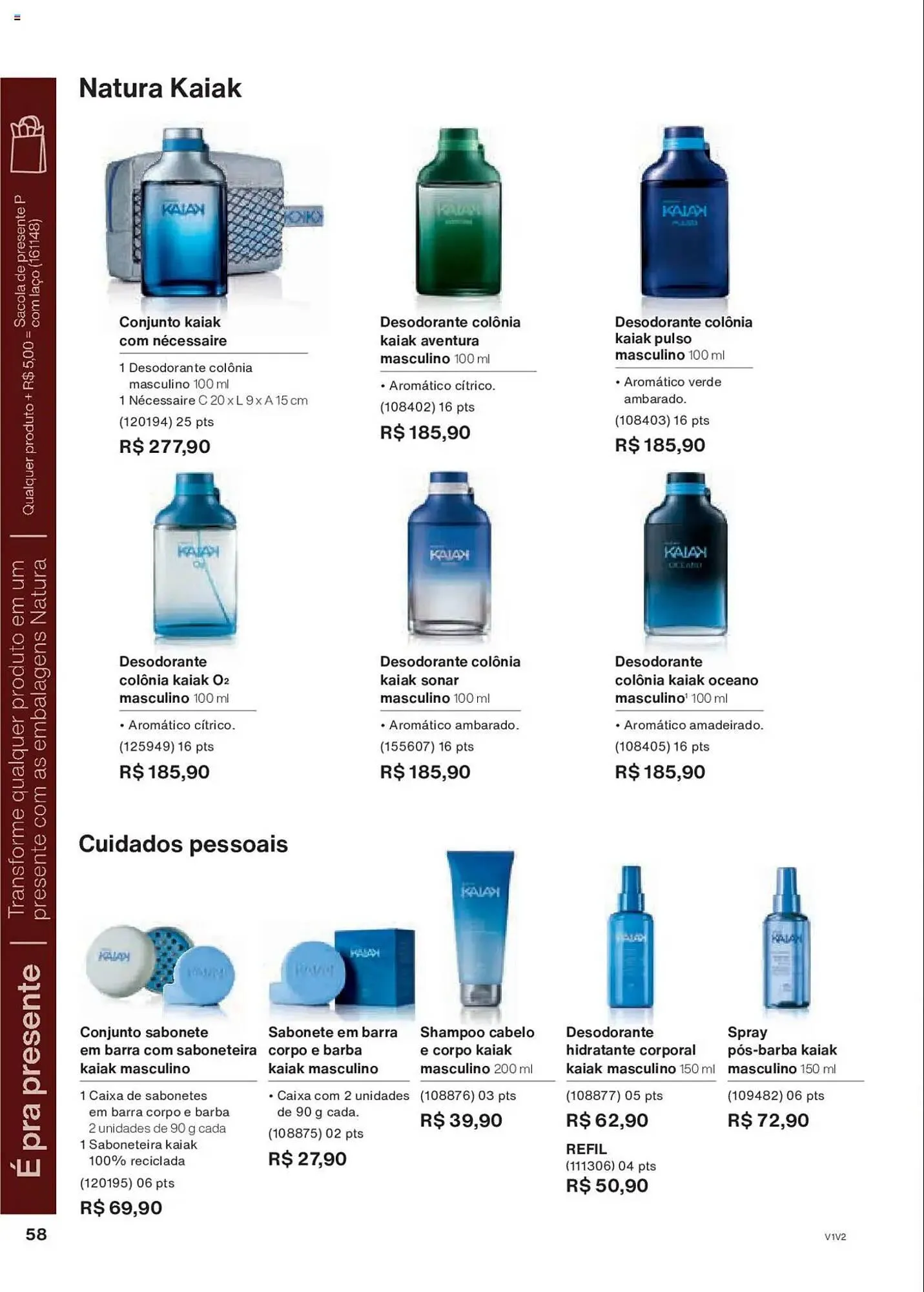 Encarte de Catálogo Natura 14 de outubro até 4 de novembro 2025 - Pagina 58