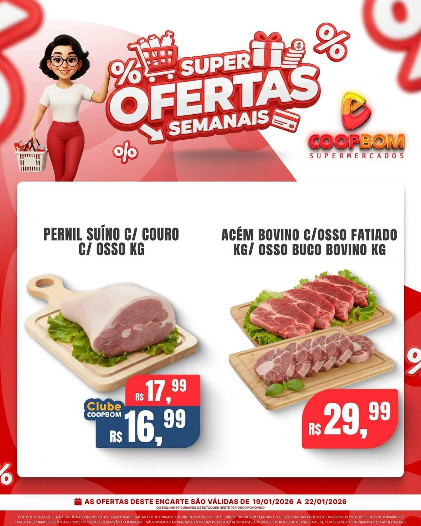 Encarte de Tabloide CoopBom 19 de janeiro até 22 de janeiro 2026 - Pagina 4