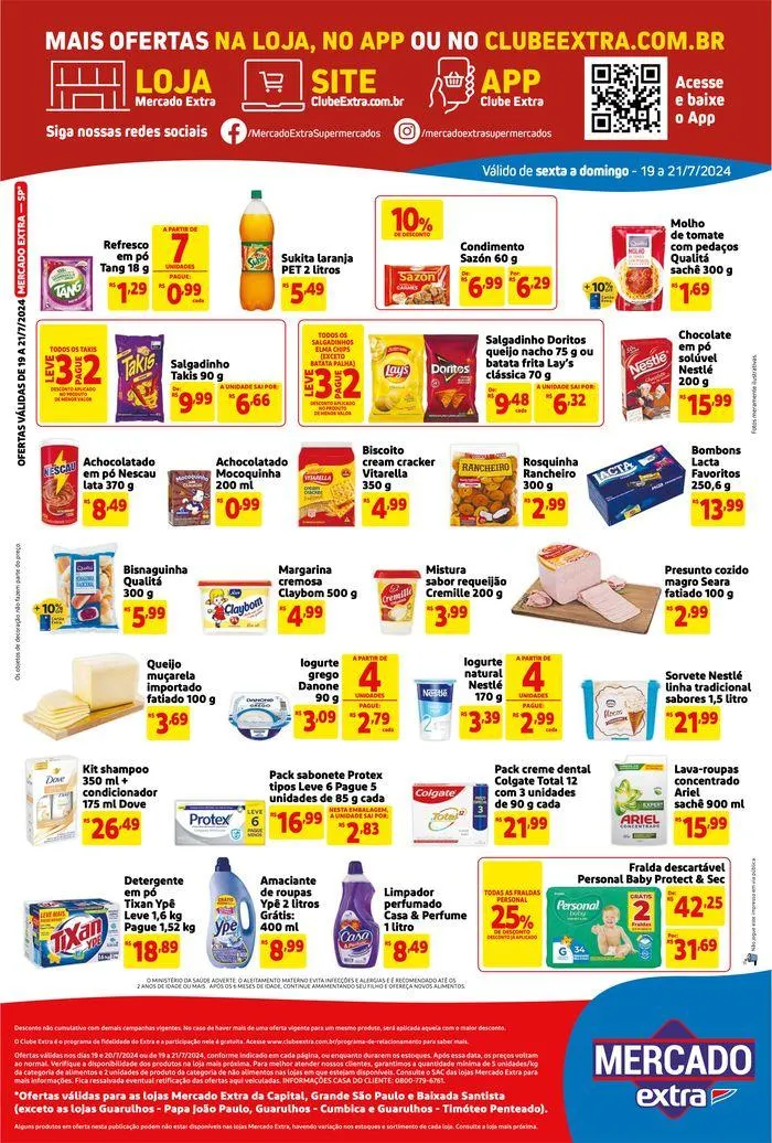Encarte de Folheto Extra 19 de julho até 20 de julho 2024 - Pagina 2