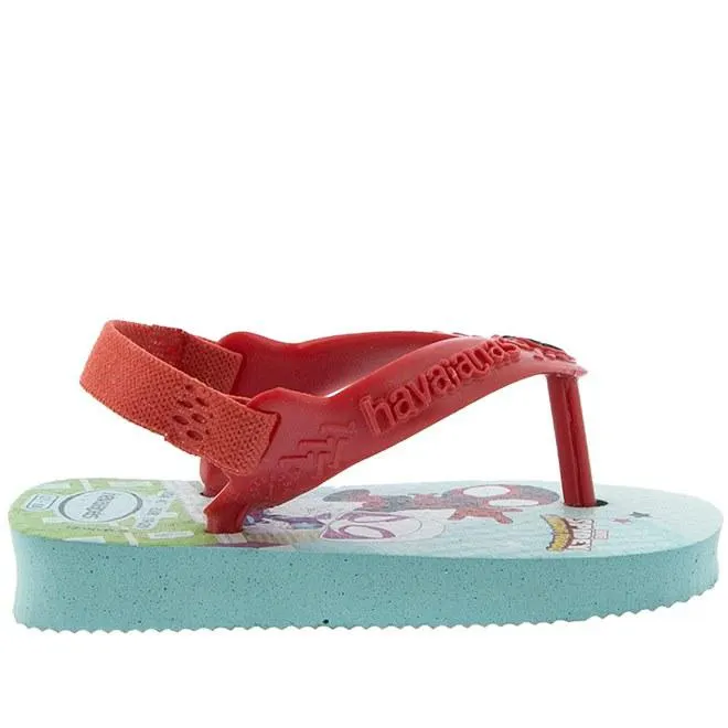 Chinelo Infantil Havaianas Baby Marvel Homem Aranha Vermelho
