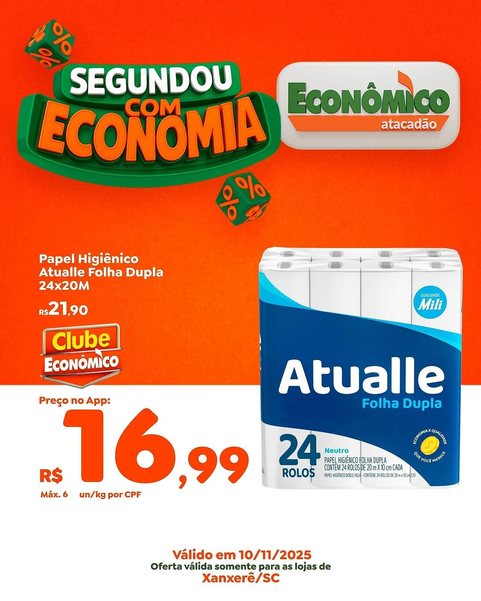 Encarte de Catálogo Econômico Atacadão 10 de novembro até 10 de novembro 2025 - Pagina 5