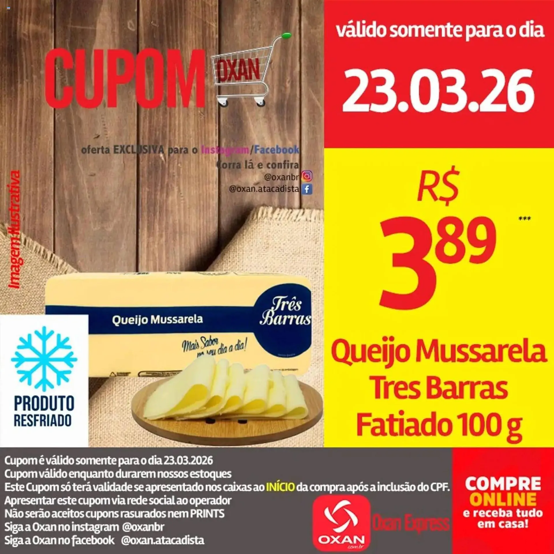 Encarte de Catálogo Oxan Atacadista 23 de março até 23 de março 2026 - Pagina 1