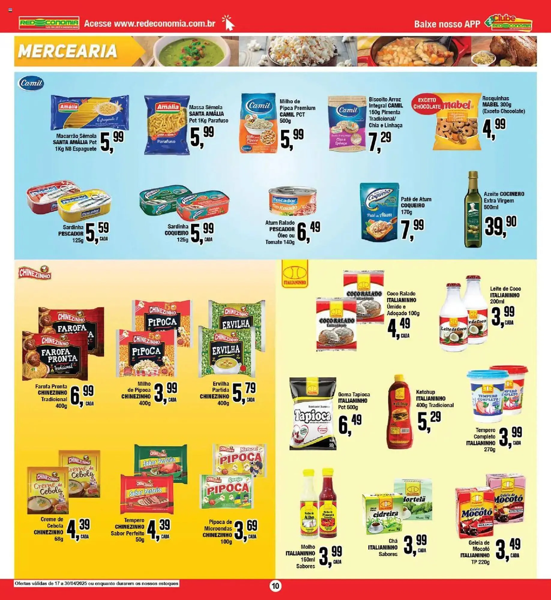 Encarte de Catálogo Redeconomia 17 de abril até 30 de abril 2025 - Pagina 9