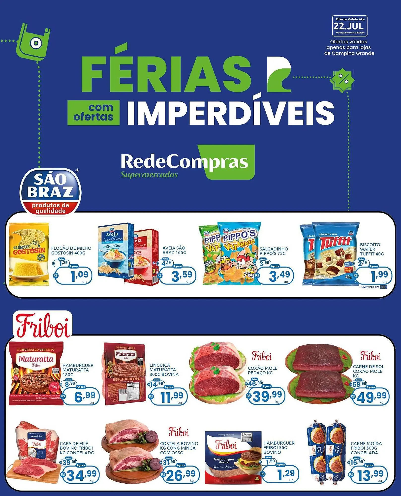 Encarte de Catálogo Rede Compras 17 de julho até 22 de julho 2025 - Pagina 2