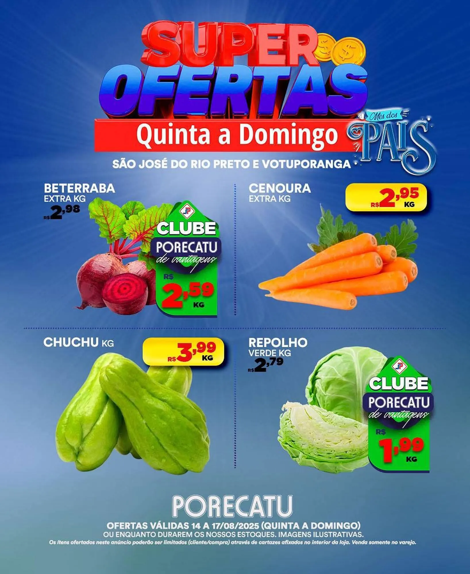 Encarte de Catálogo Supermercado Porecatu 14 de agosto até 17 de agosto 2025 - Pagina 5