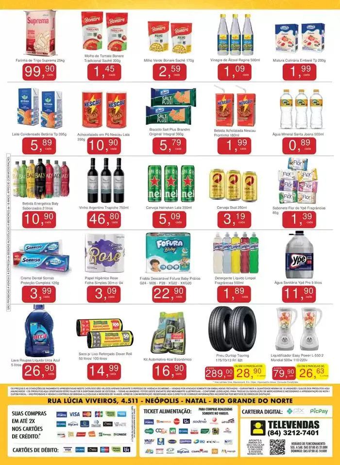 Encarte de Ótima oferta para todos os clientes 6 de março até 16 de março 2025 - Pagina 2