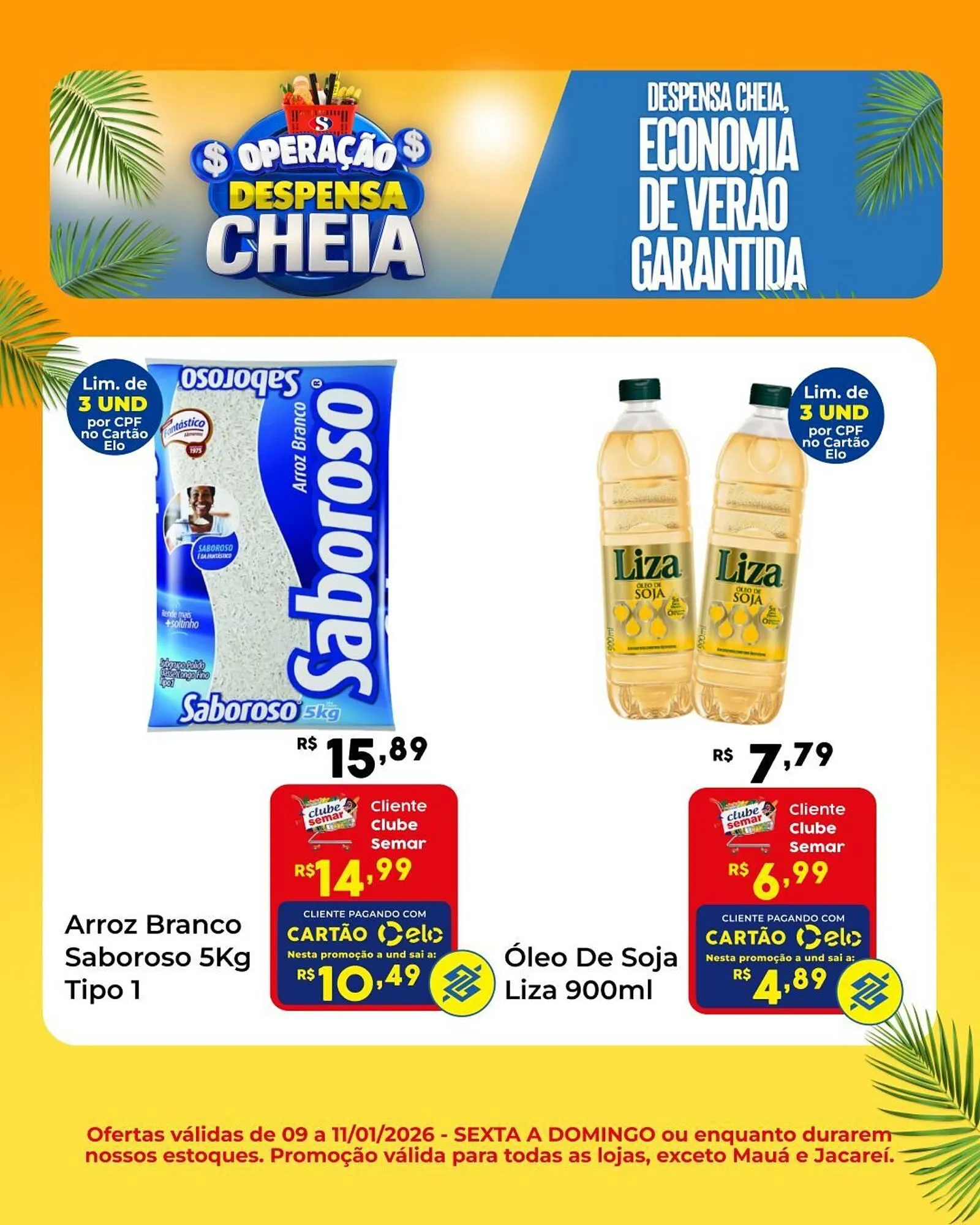 Encarte de Folheto Semar Supermercado 9 de janeiro até 11 de janeiro 2026 - Pagina 2