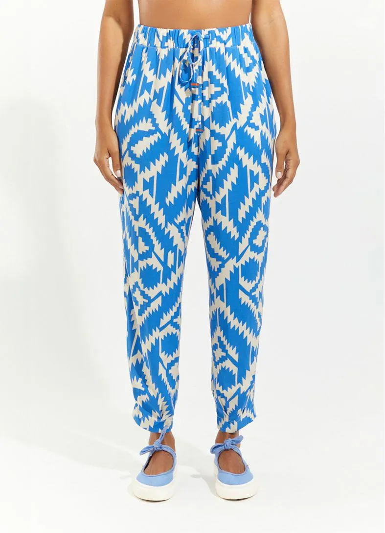 Calça estampada rissani