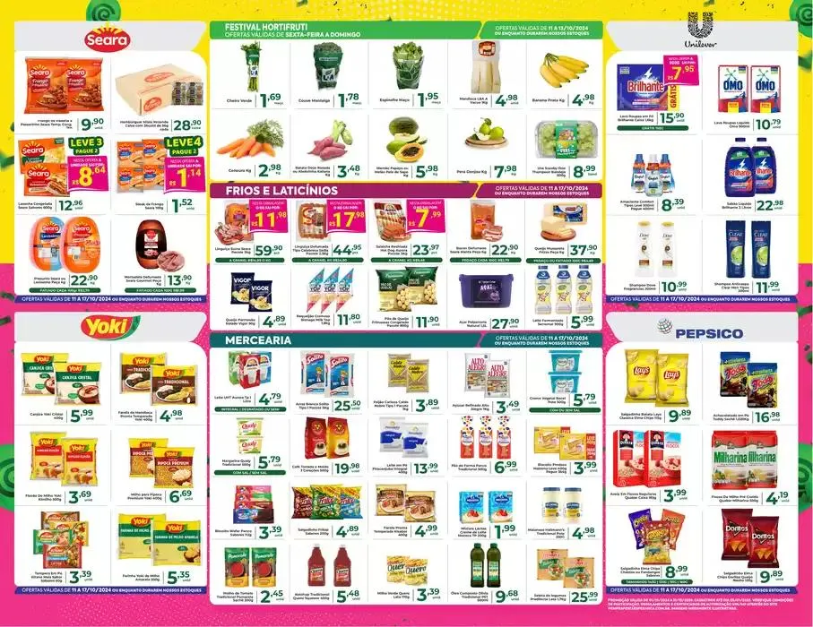 Encarte de Aniversário Vem Pra Festa 14 de outubro até 17 de outubro 2024 - Pagina 2