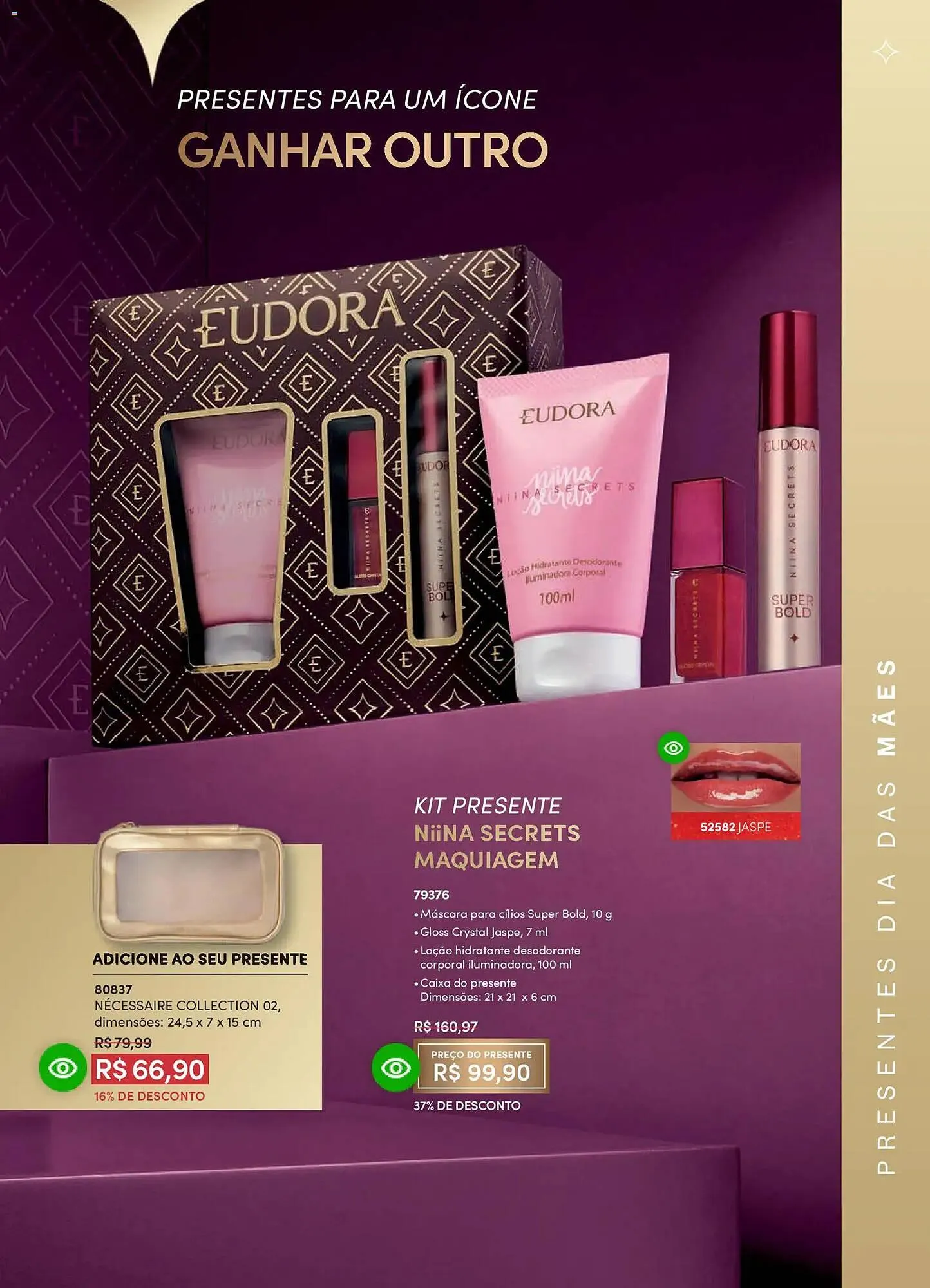 Encarte de Catálogo Eudora 11 de março até 10 de abril 2026 - Pagina 17