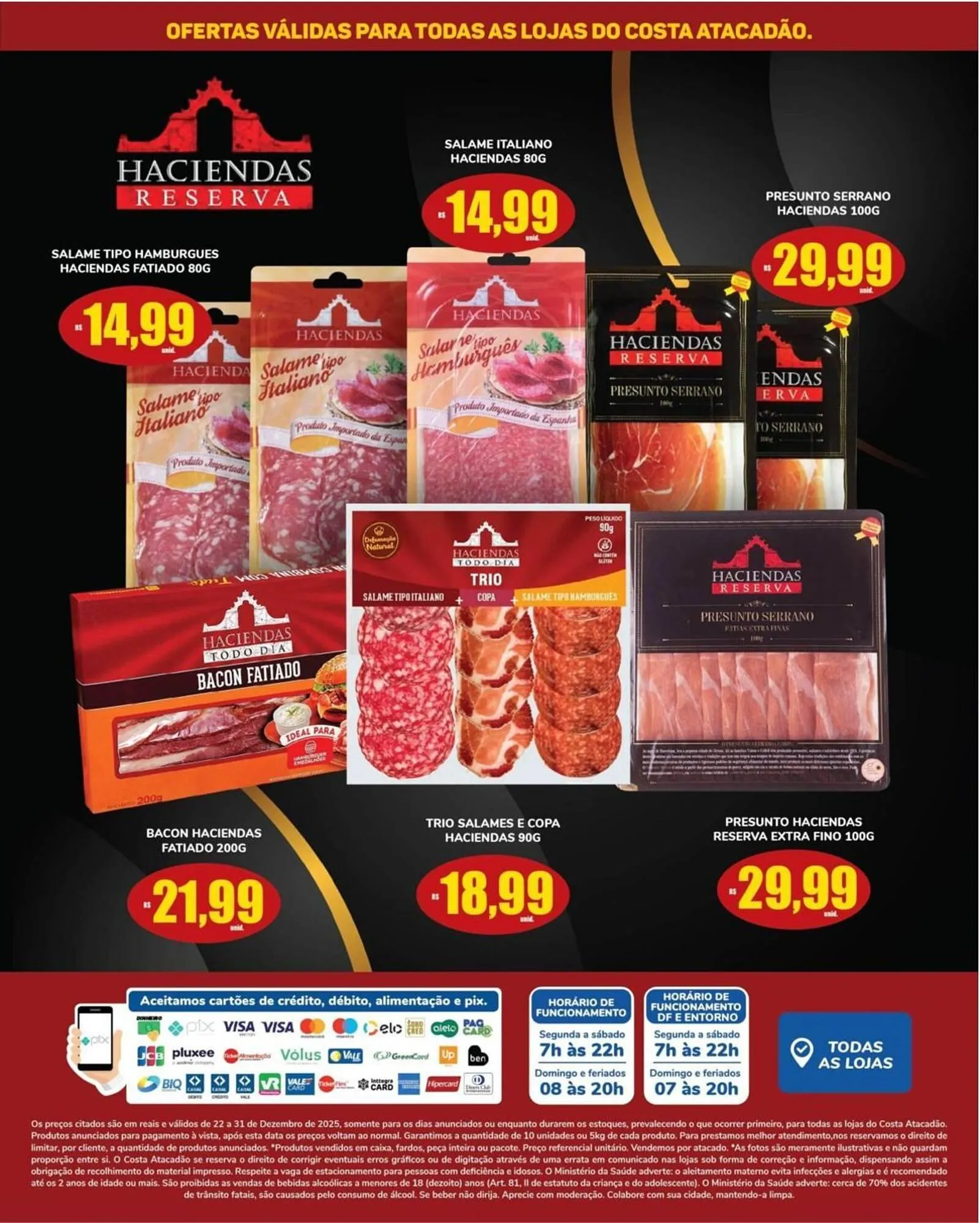 Encarte de Tabloide Costa Atacadão 22 de dezembro até 31 de dezembro 2025 - Pagina 2