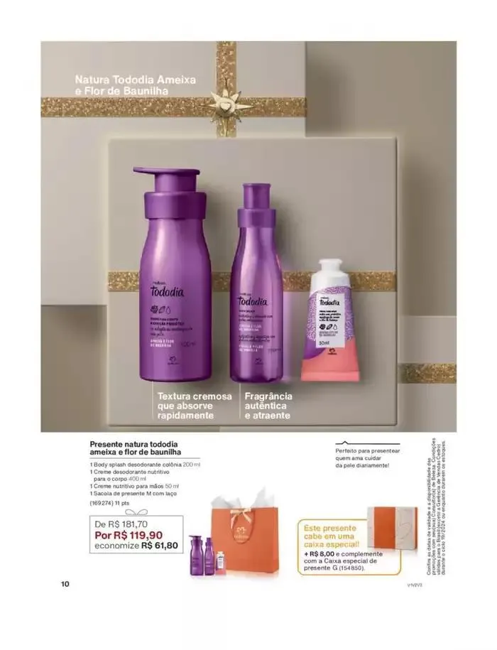 Encarte de Revista Natura Ciclo 19 11 de novembro até 30 de novembro 2024 - Pagina 160