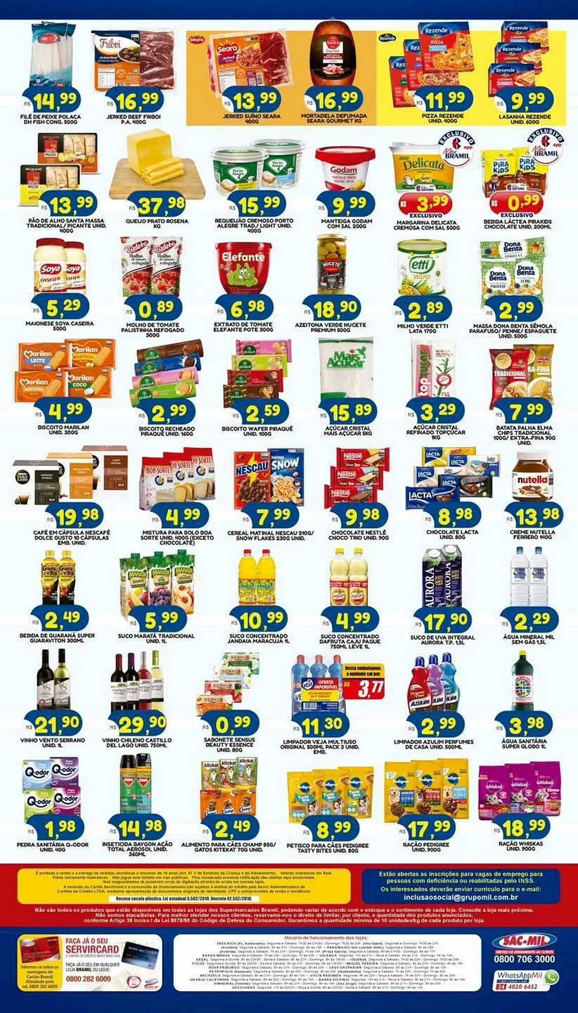 Encarte de Encarte Bramil Supermercados 19 de janeiro até 22 de janeiro 2026 - Pagina 2