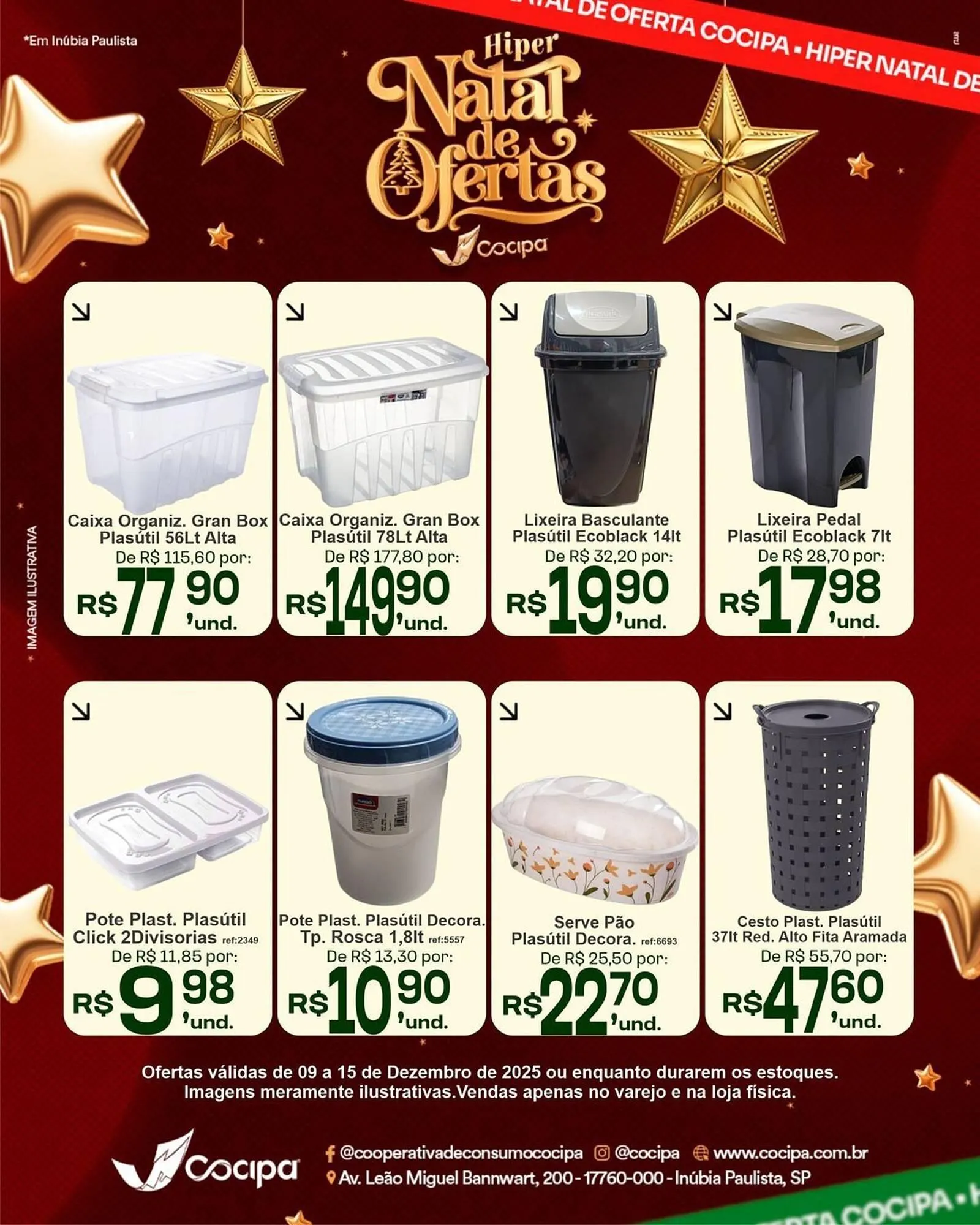 Encarte de Catálogo Cocipa 9 de dezembro até 15 de dezembro 2025 - Pagina 1