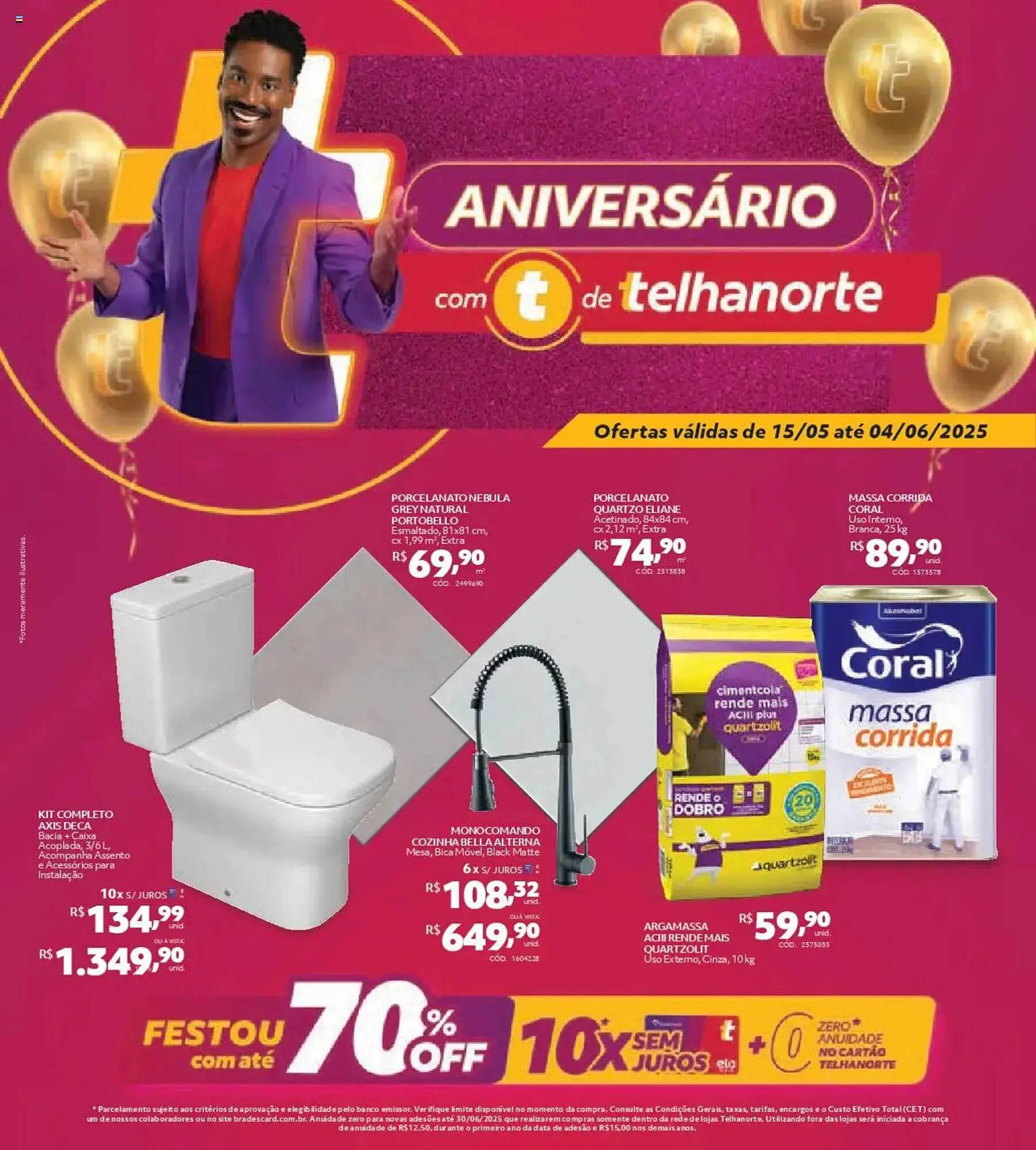 Encarte de Catálogo Telhanorte 15 de maio até 5 de junho 2025 - Pagina 1