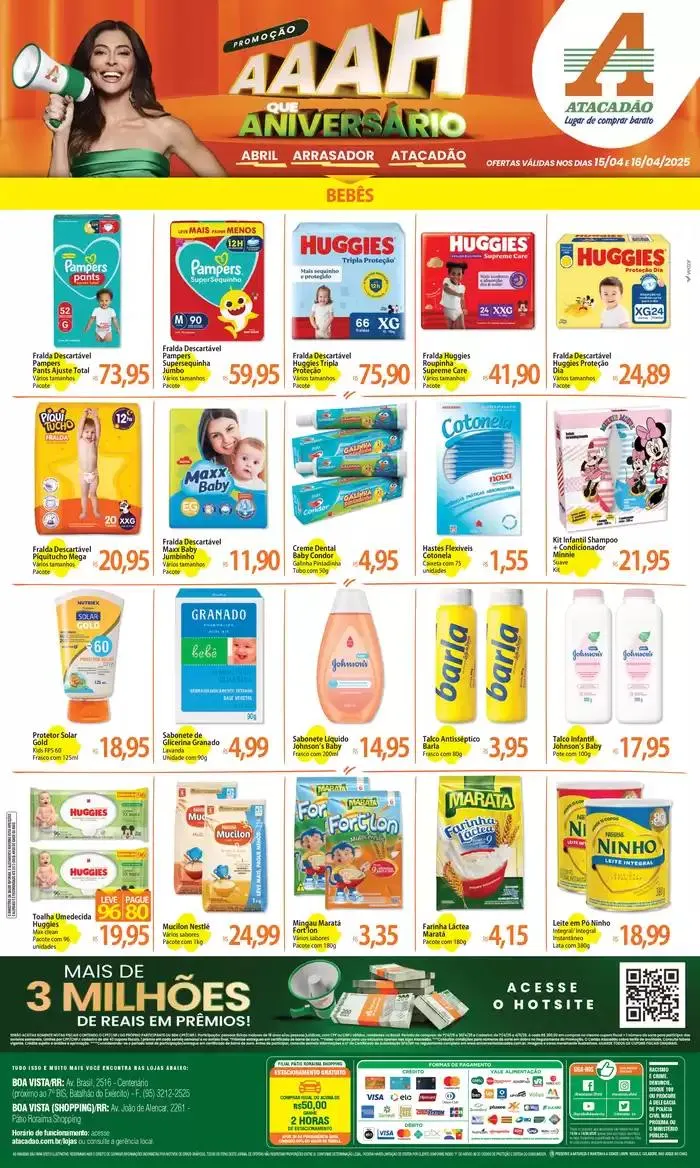 Encarte de Melhores ofertas para todos os clientes 15 de abril até 16 de abril 2025 - Pagina 1