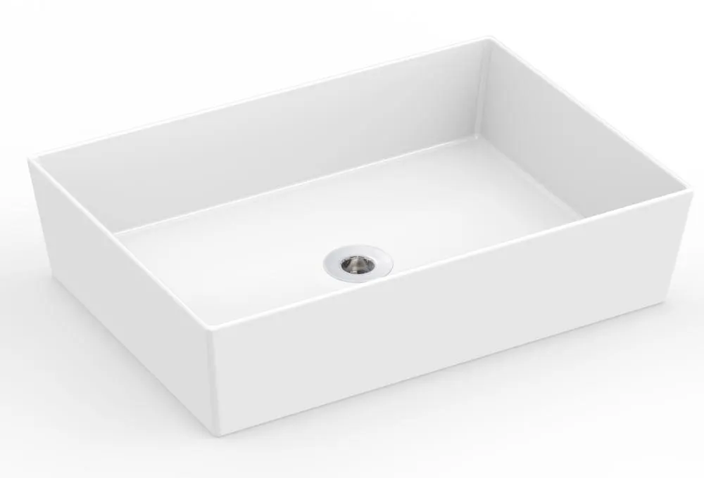 Cuba de Apoio Platinum 51x36cm Branca Incepa