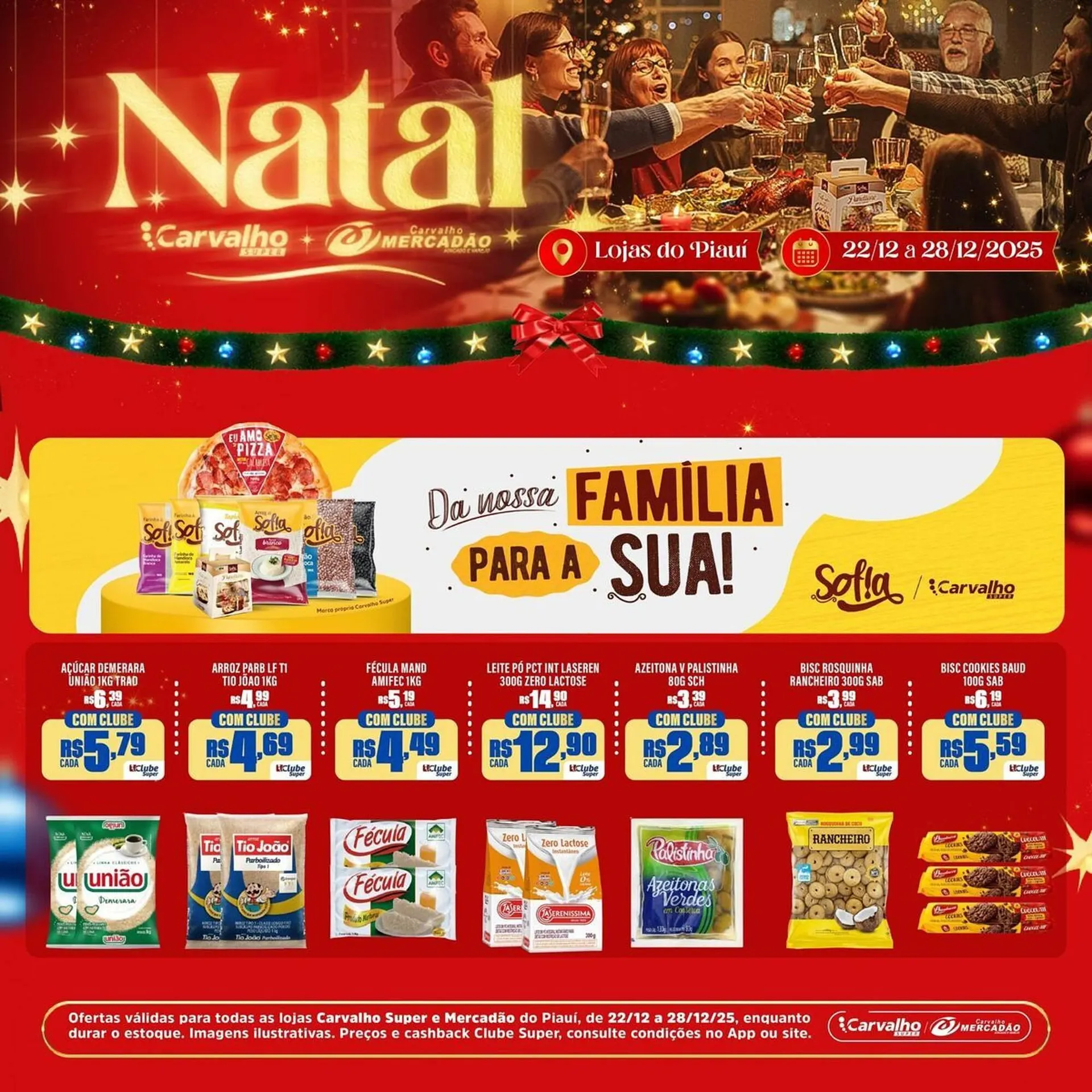 Encarte de Catálogo Carvalho Supermercado 22 de dezembro até 28 de dezembro 2025 - Pagina 3