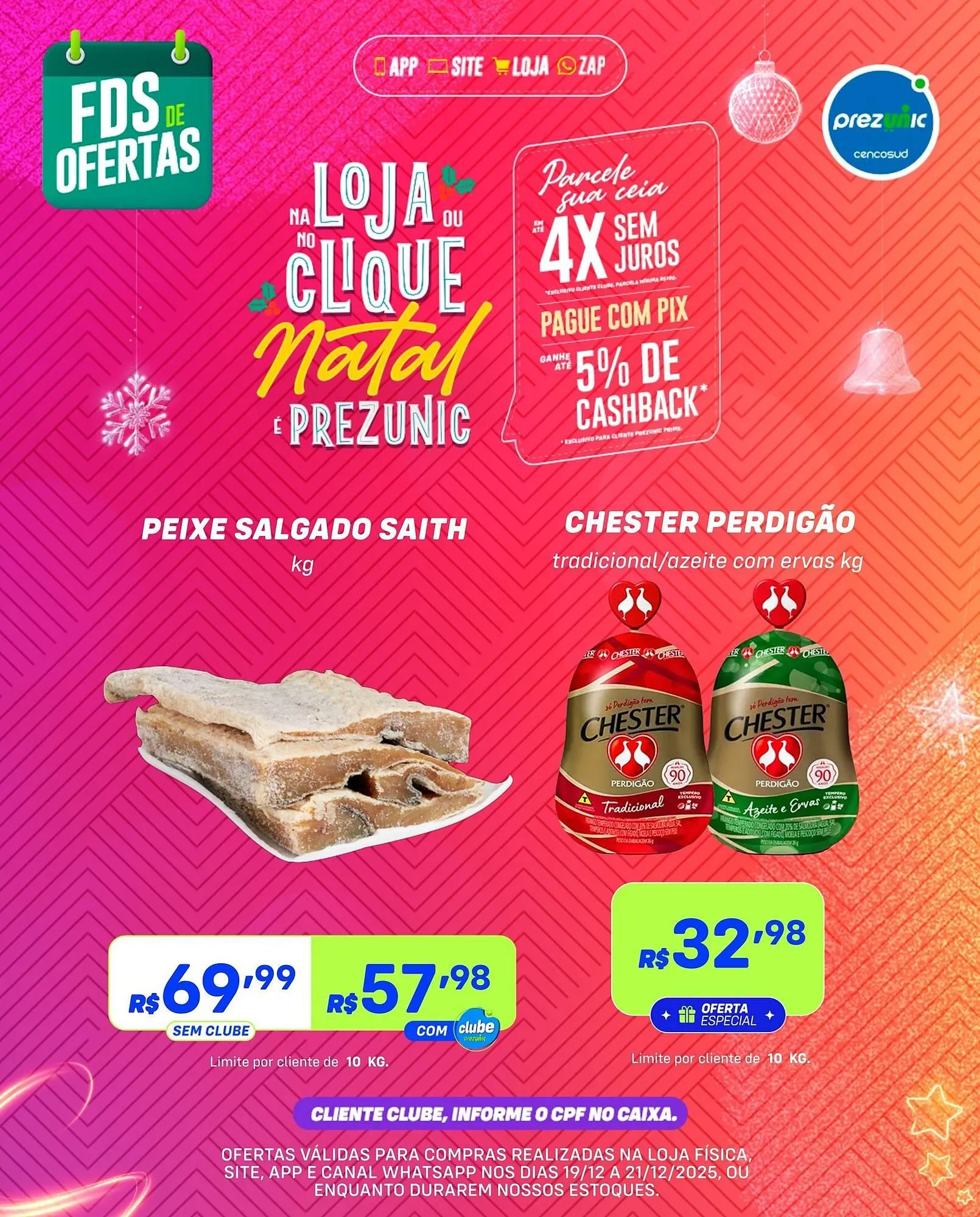 Encarte de Encarte Prezunic 19 de dezembro até 21 de dezembro 2025 - Pagina 3