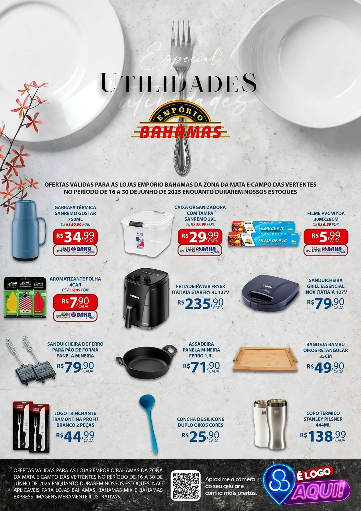 Encarte de Catálogo Empório Bahamas 16 de junho até 30 de junho 2025 - Pagina 1