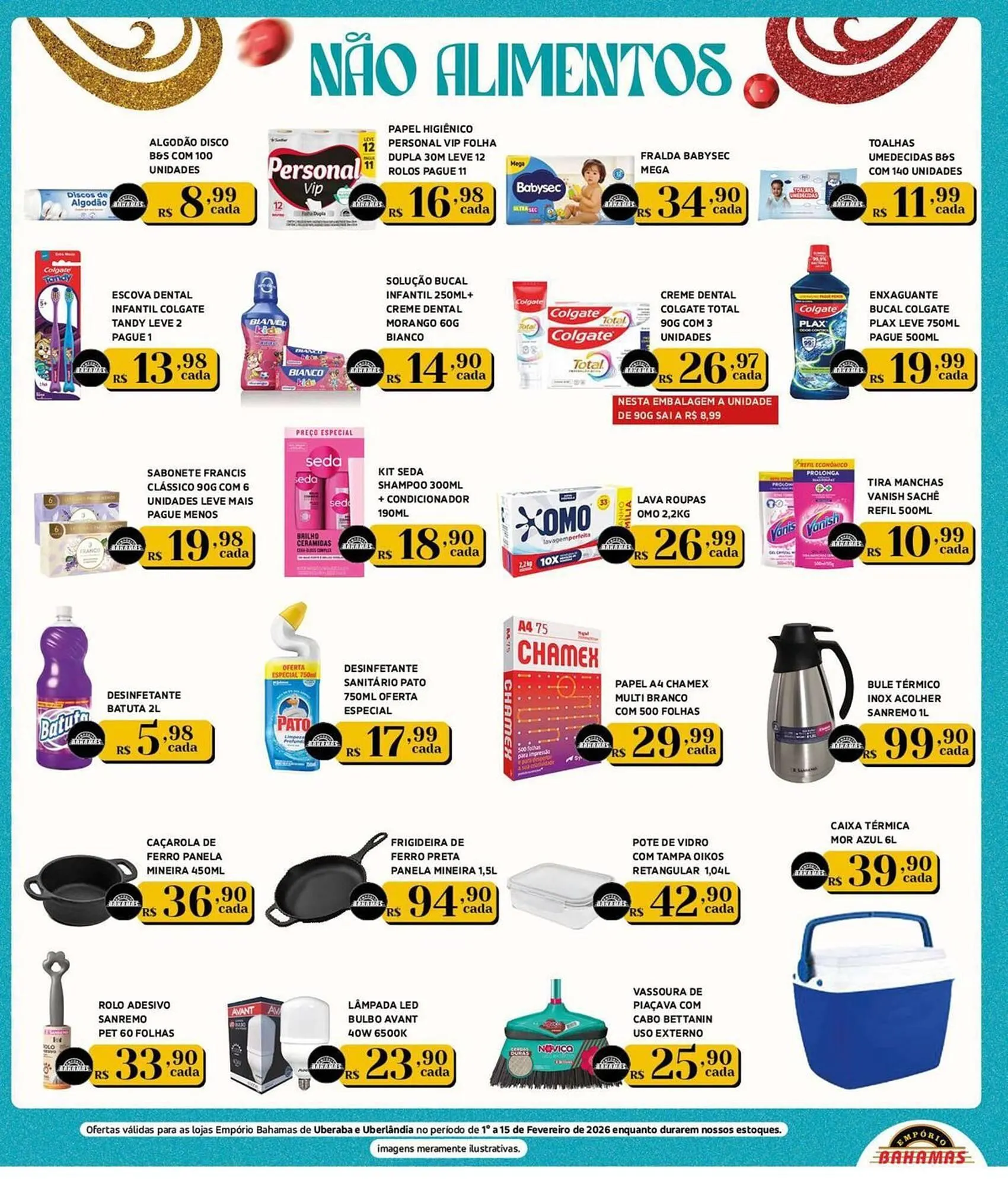 Encarte de Catálogo Empório Bahamas 1 de fevereiro até 15 de fevereiro 2026 - Pagina 11