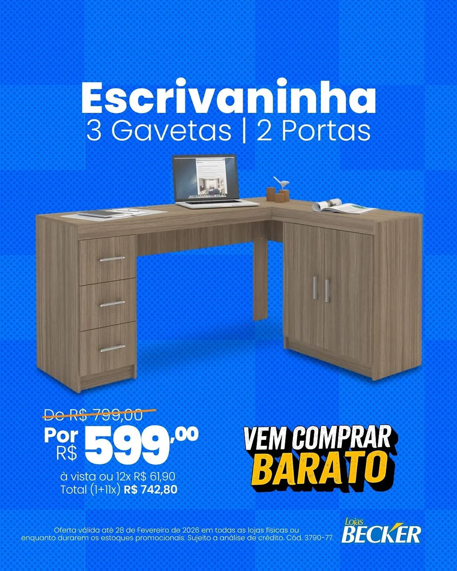 Encarte de Folheto Lojas Becker 4 de fevereiro até 28 de fevereiro 2026 - Pagina 5