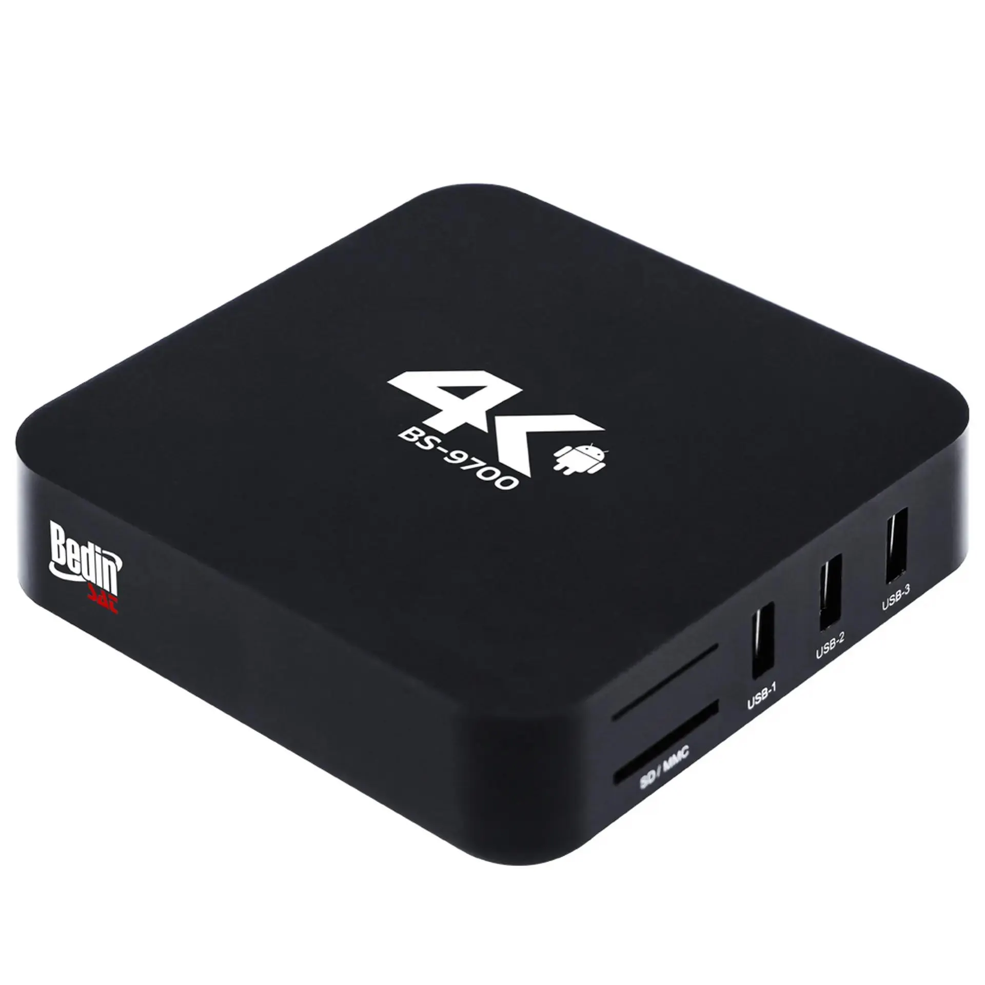 Receptor com Resolução 4K Bedin Sat SmartBox BS-9700