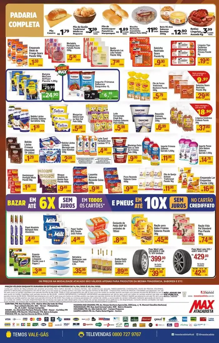 Encarte de Melhores ofertas para compradores econômicos 14 de abril até 20 de abril 2025 - Pagina 4