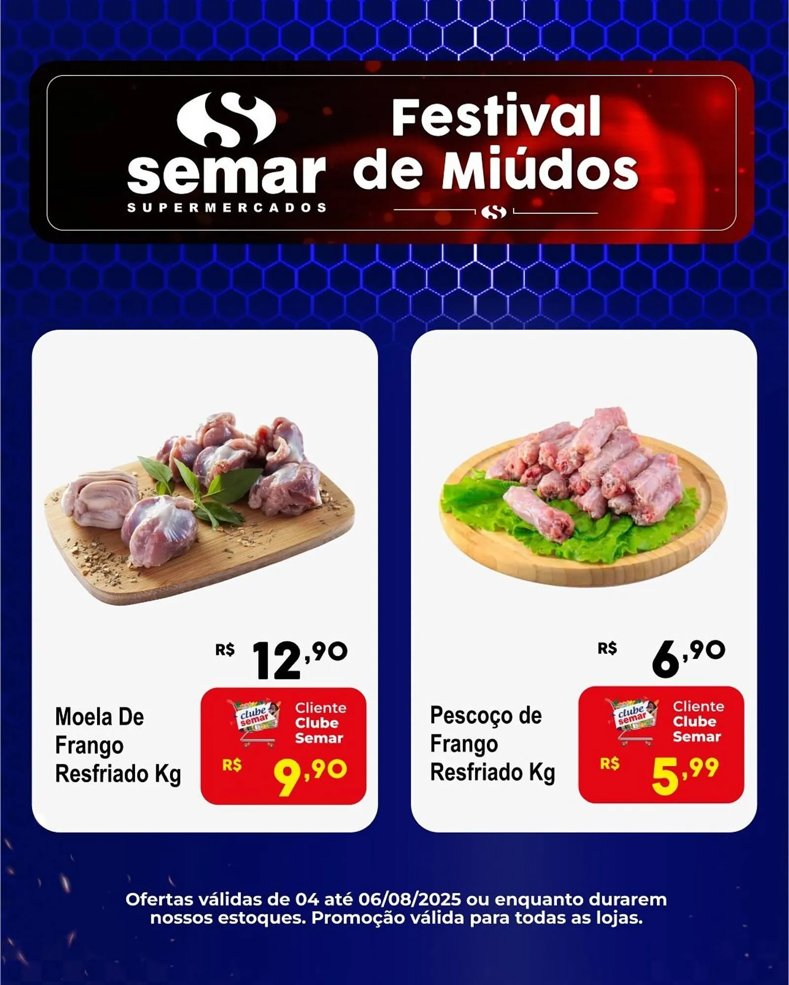 Encarte de Catálogo Semar Supermercado 4 de agosto até 6 de agosto 2025 - Pagina 1