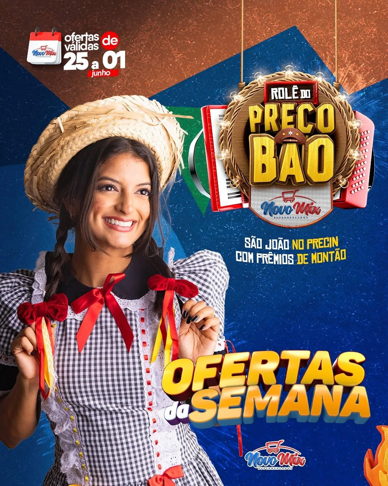 Encarte de Catálogo Novo Mix 25 de junho até 1 de julho 2025 - Pagina 1