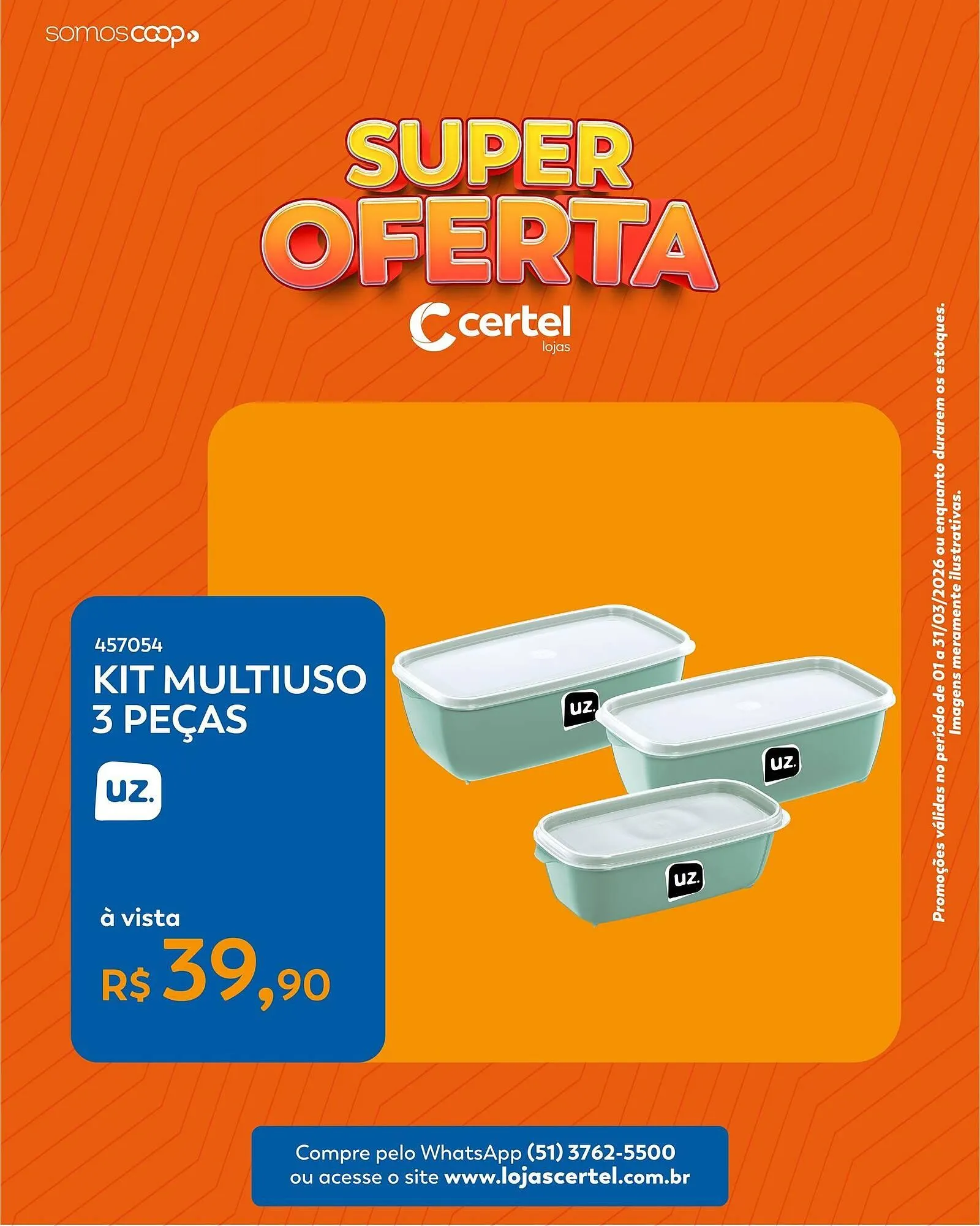 Folheto Lojas Certel - 1