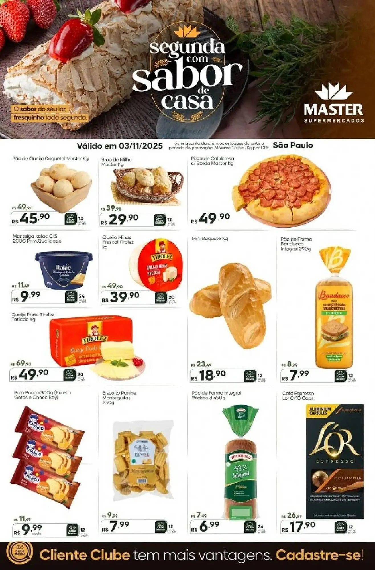 Folheto Master Supermercados - 1