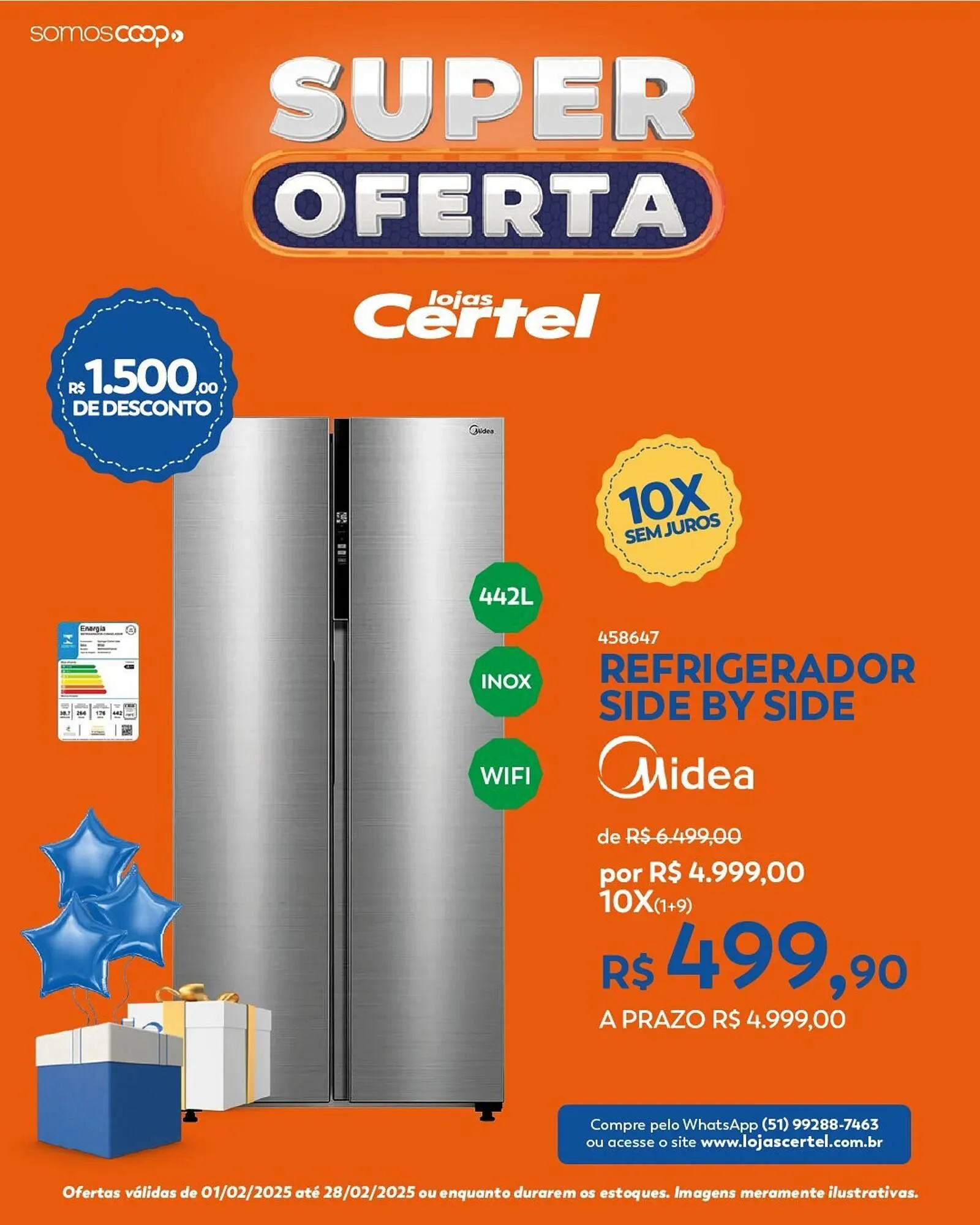 Encarte de Catálogo Lojas Certel 6 de fevereiro até 28 de fevereiro 2025 - Pagina 2