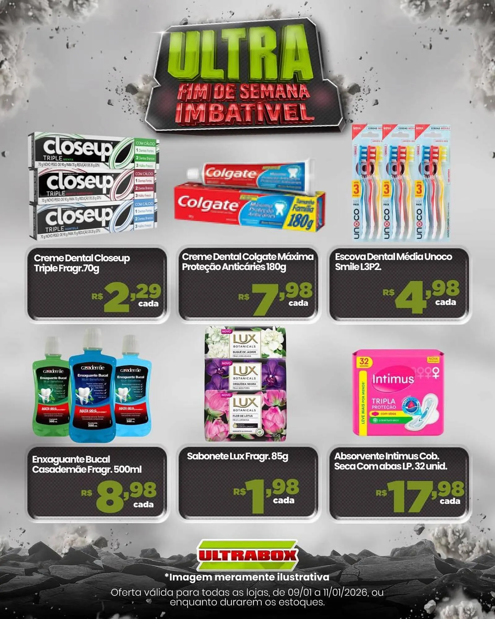 Encarte de Panfleto Ultrabox 9 de janeiro até 11 de janeiro 2026 - Pagina 1