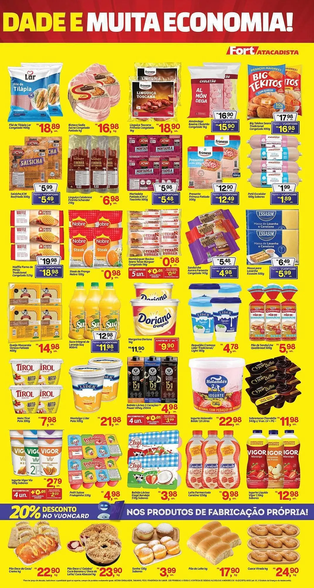 Encarte de Tabloide Fort Atacadista 2 de março até 6 de março 2026 - Pagina 3
