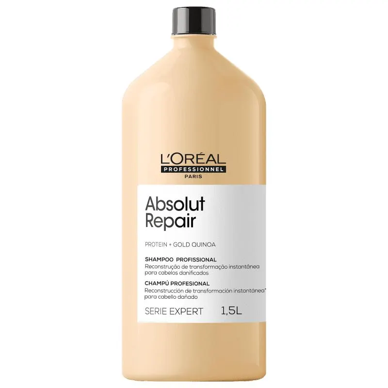 Shampoo L'Oréal Professionnel Serie Expert Absolut Repair Gold Quinoa + Protein 1,5L